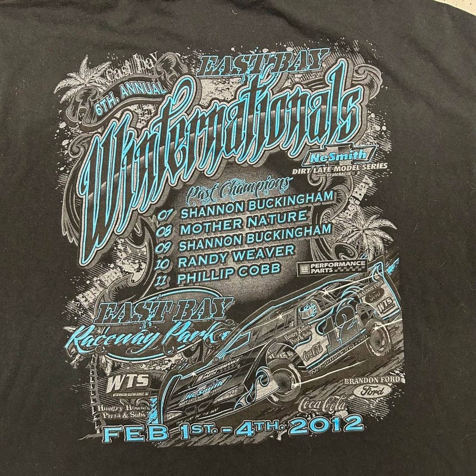 Other Y2K Black and grey cotton race car tee Size US XXL / EU 58 / 5 - 7 Thumbnail