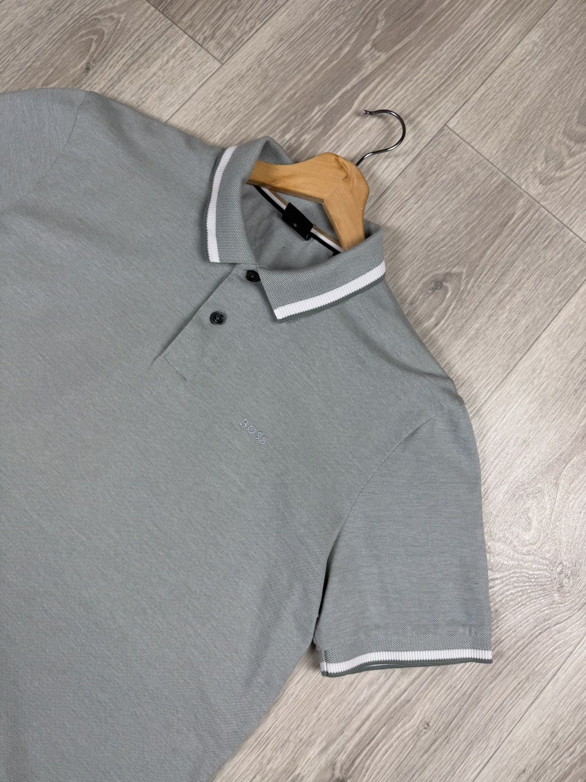 Hugo Boss Hugo Boss Polos Shirt Size M Size US M / EU 48-50 / 2 - 2 Thumbnail
