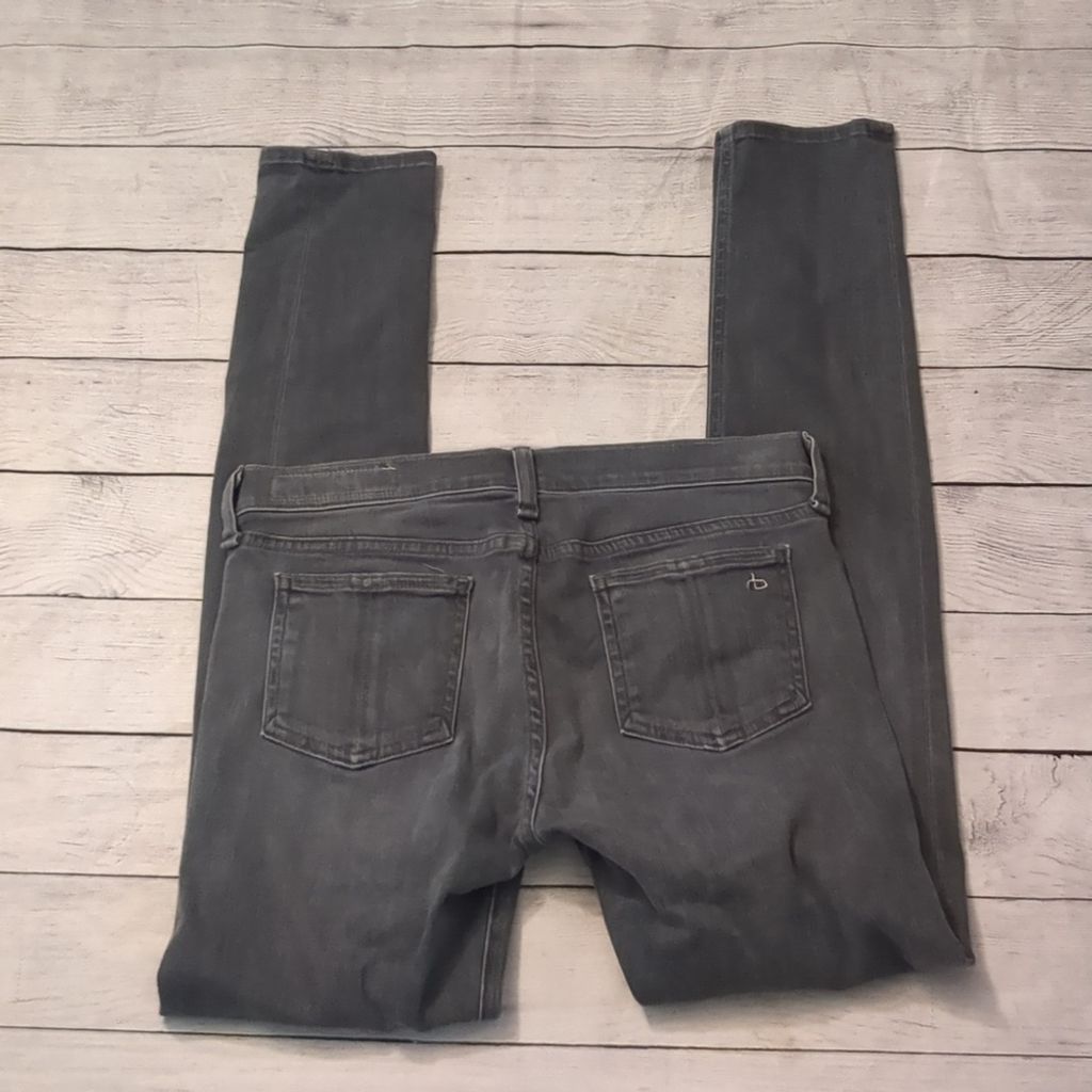 Rag & Bone Rag & bone gray skinny jeans size 27 Size 27" / US 4 / IT 40 - 4 Thumbnail