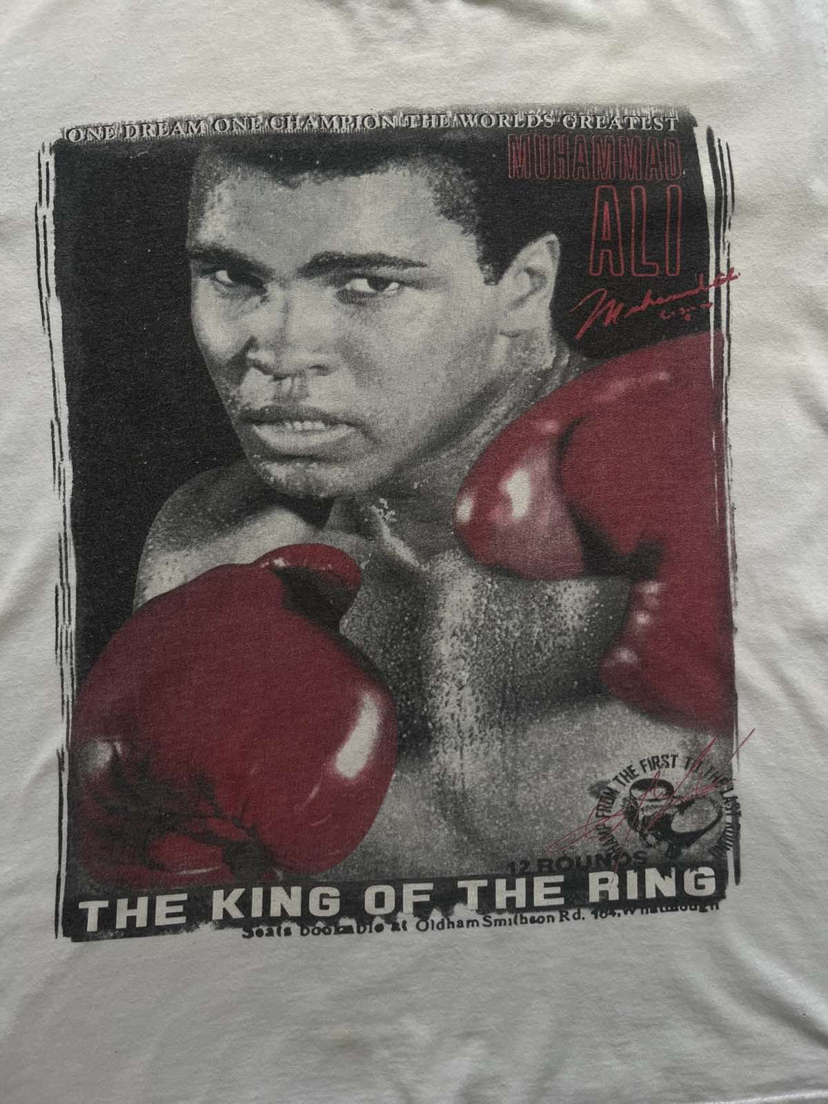 GOAT Crew Muhammad Ali Vintage T-Shirt Merch The Kind Of The Ring 90s Size US L / EU 52-54 / 3 - 2 Thumbnail