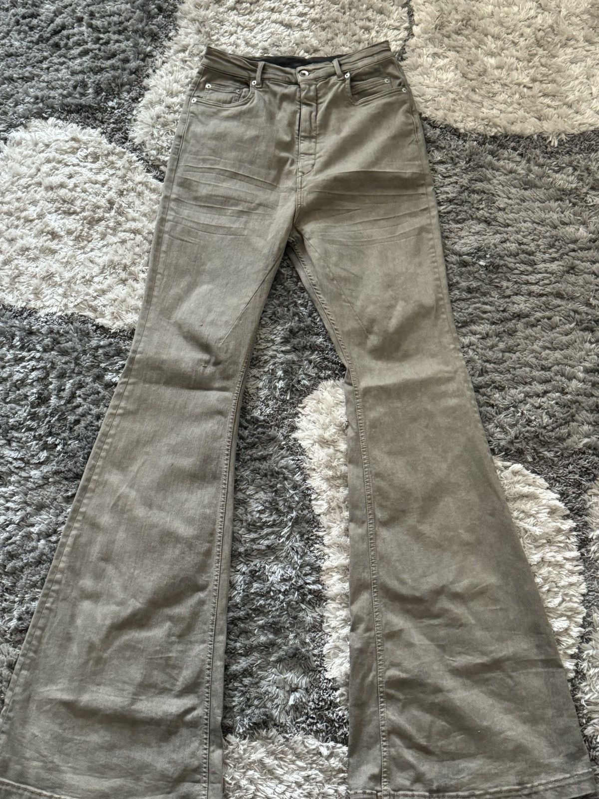 Rick Owens Drkshdw Rick Owens Bolan Bootcut Size US 31 - 1 Thumbnail
