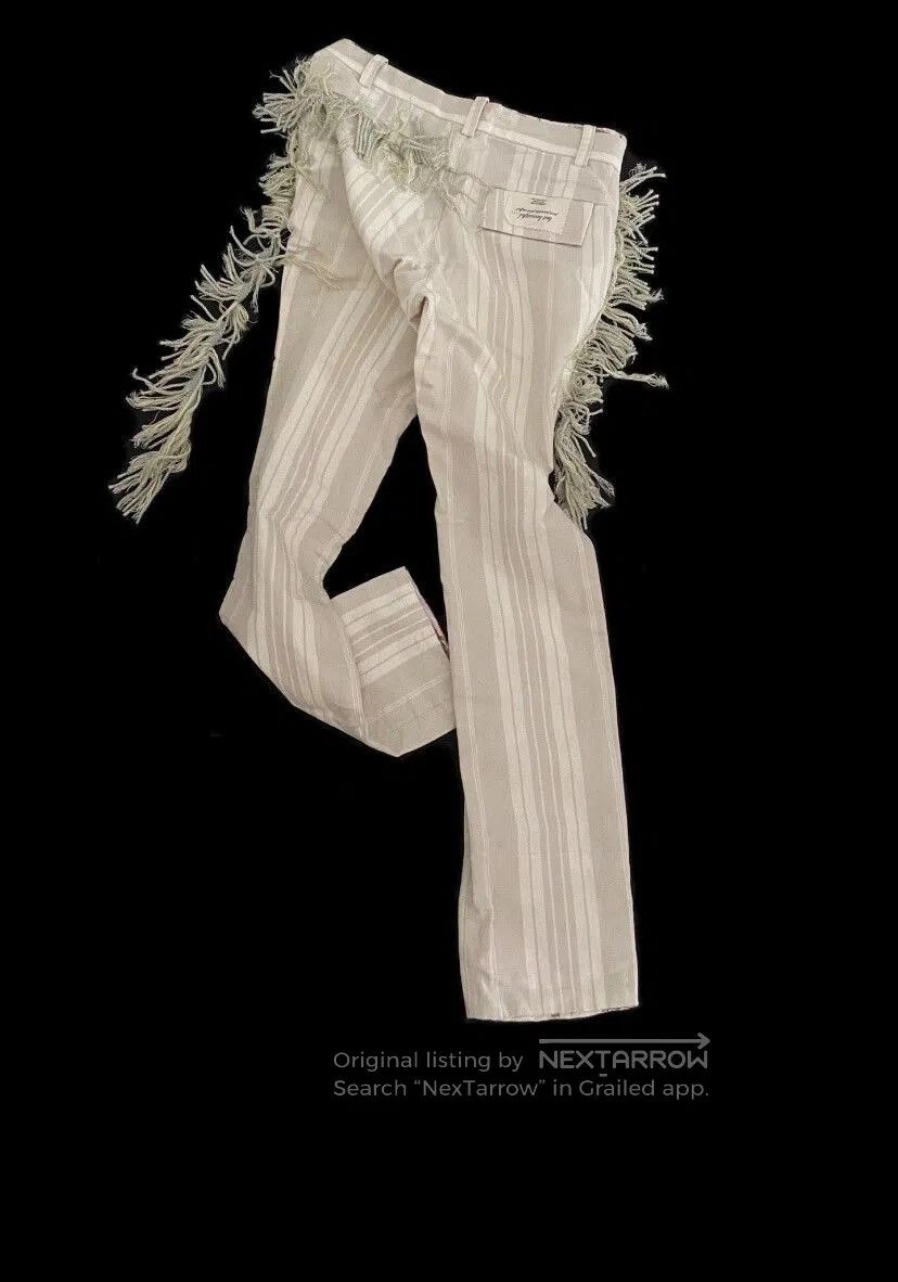 Undercover Undercover Fringe Striped Pants. Size US 30 / EU 46 - 3 Thumbnail