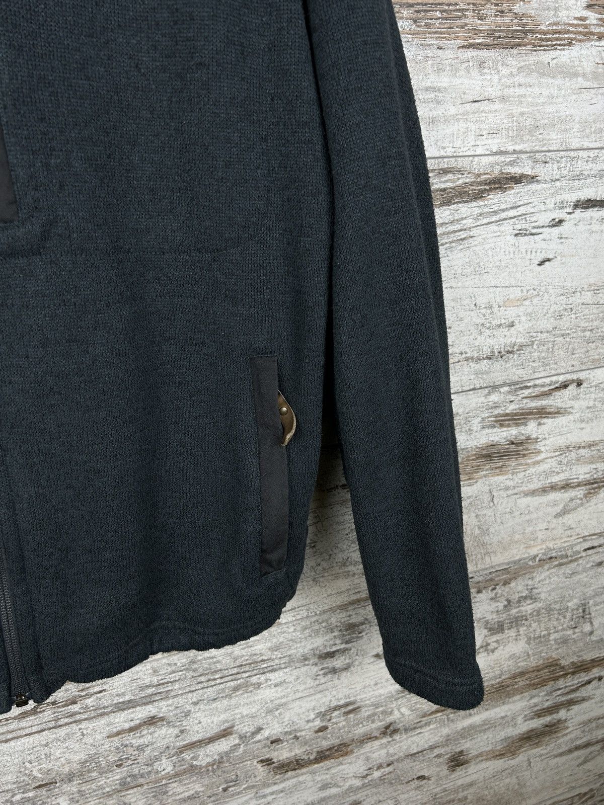 Fjallraven × Vintage Mens Vintage Fjallraven Buck Fleece Graphite outdoor life Size US S / EU 44-46 / 1 - 5 Thumbnail