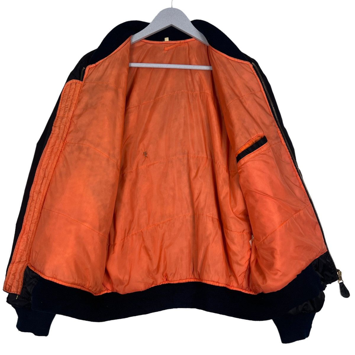 Japanese Brand 🔥 VINTAGE RIOT RIOT MA 1 BOMBER JACKET Size US M / EU 48-50 / 2 - 11 Thumbnail