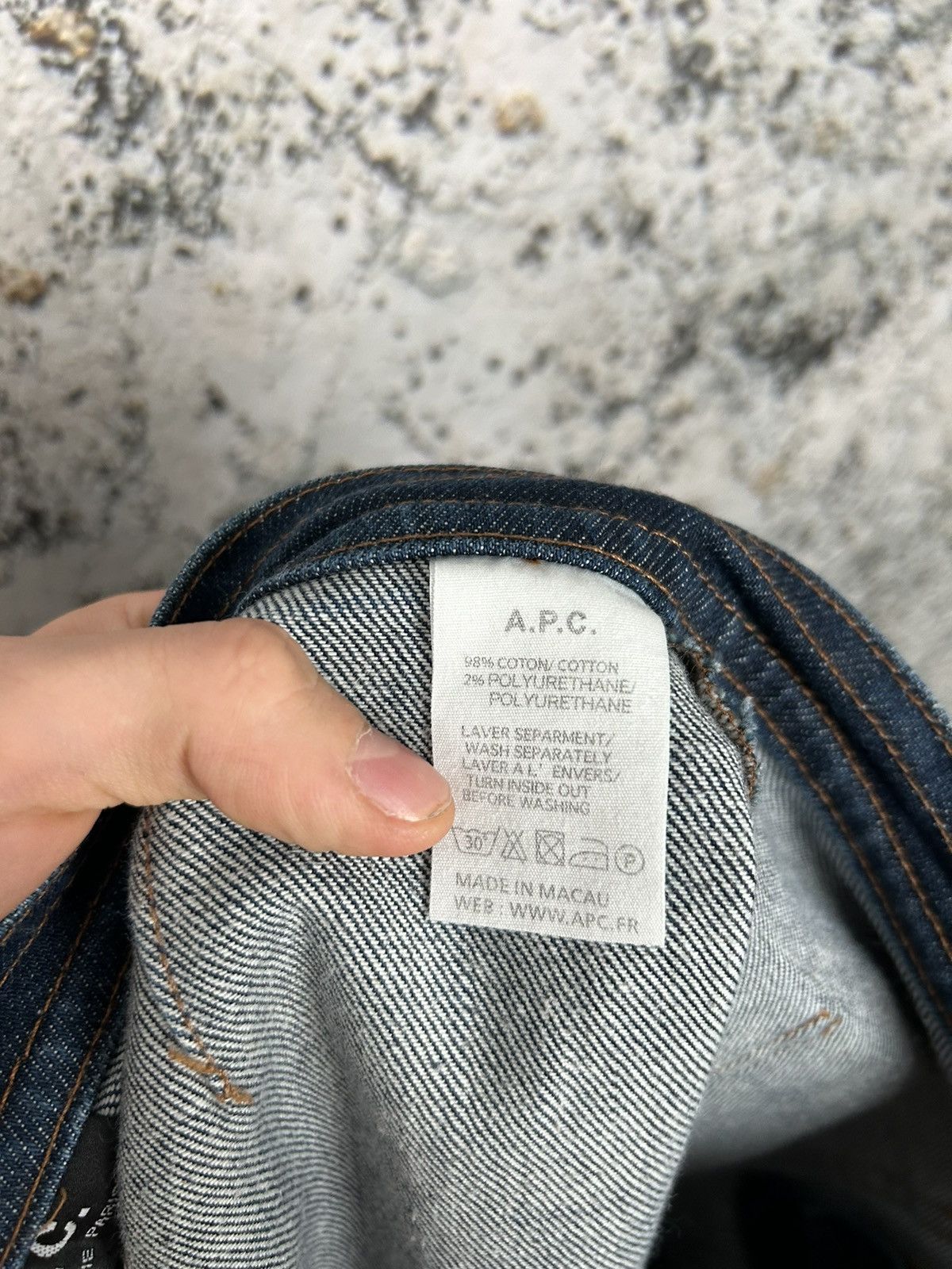 A.P.C. A.P.C Rue Madame Paris Denim Skirt Midi Jeans Designer Rare Size 26" / US 2 / IT 38 - 6 Thumbnail