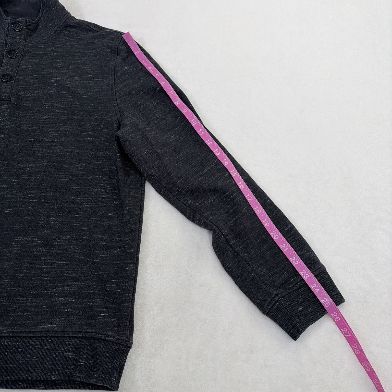 UNTUCKit UNTUCKit 1/4 Button Knit Pullover Sweater Men’s Size XL Gray Size US XL / EU 56 / 4 - 3 Thumbnail