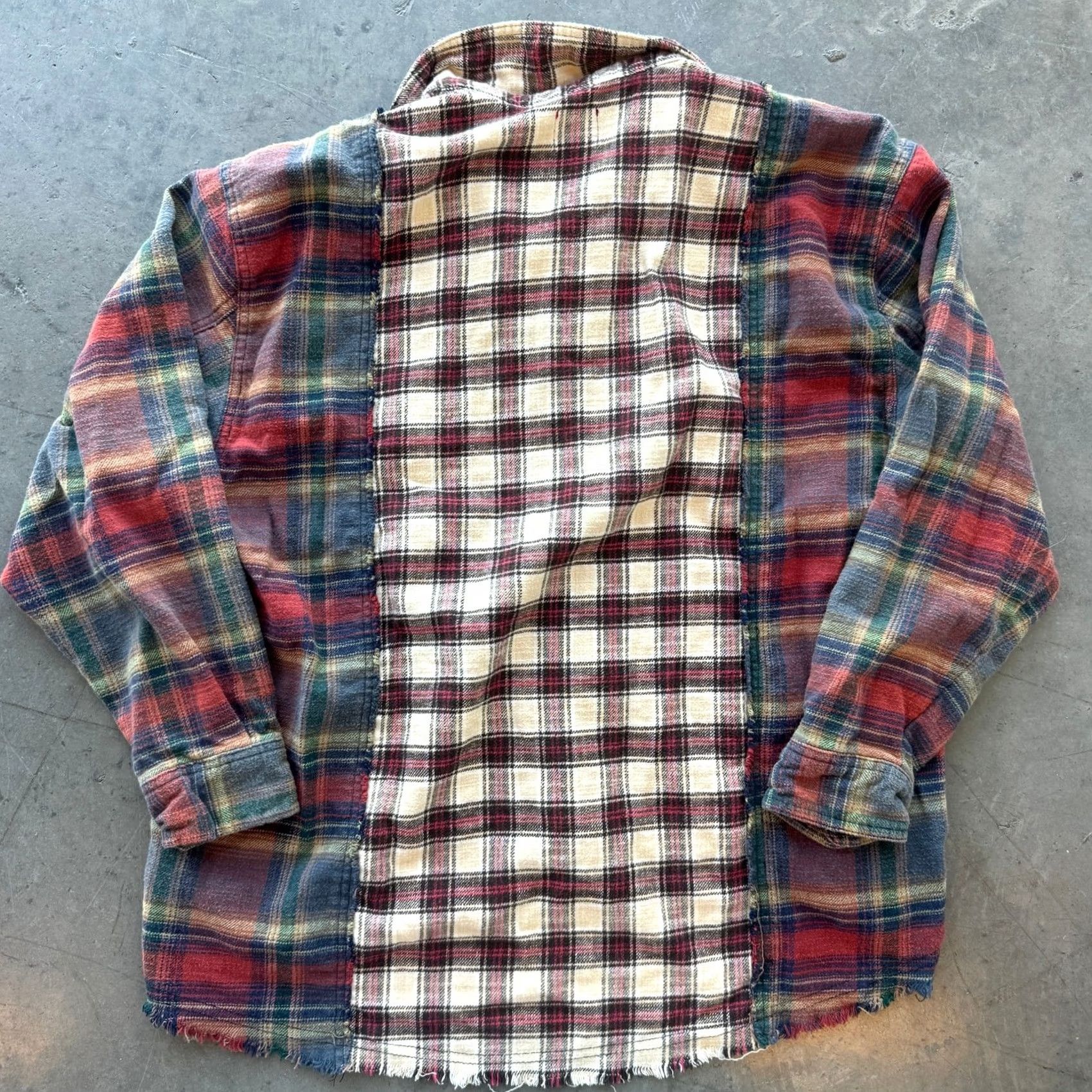 Vintage VINTAGE BDG Robbie Checkered Red Flannel Shirt Womens XS Size S / US 4 / IT 40 - 3 Thumbnail