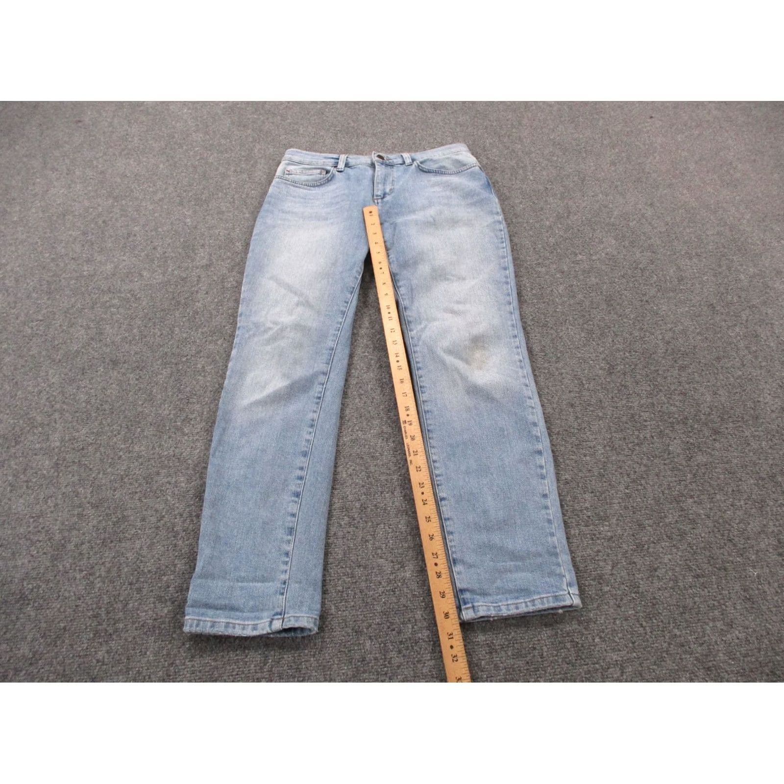 Marine Layer Marine Layer Jeans Mens 32 X 30 Blue Denim Slim Stretch Casual Regular Straight Jeans Mens Size US 30 / EU 46 - 3 Thumbnail
