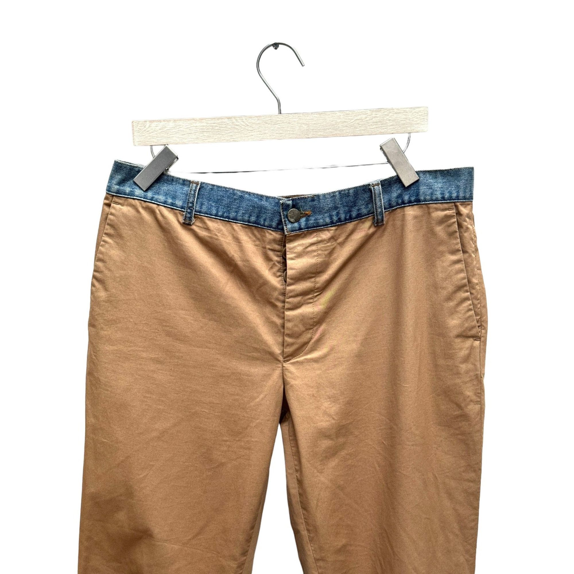 H&M × Maison Margiela Beige Fusion Pants Size US 34 / EU 50 - 2 Thumbnail