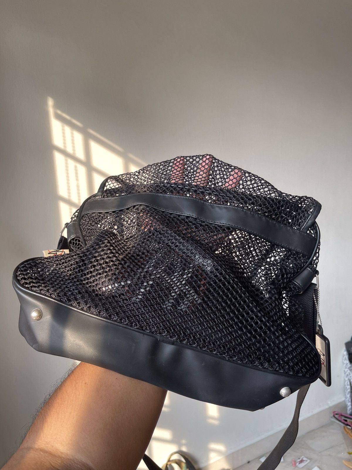 Jean Paul Gaultier 2000s Jean Paul Gaultier mesh Sling Bag Size ONE SIZE - 13 Thumbnail