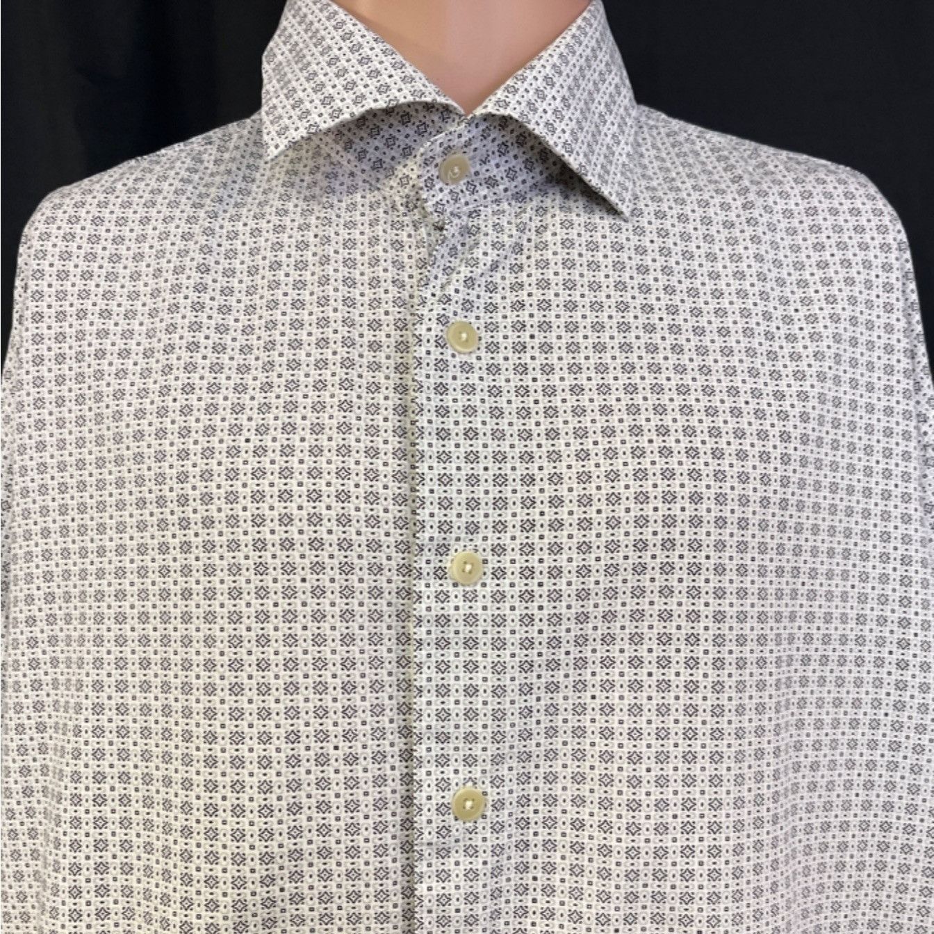 Ike Behar IKE BEHAR New York Men's Grey Shirt/Button Up Sz XXLT SKU 48 Size US XXL / EU 58 / 5 - 2 Thumbnail
