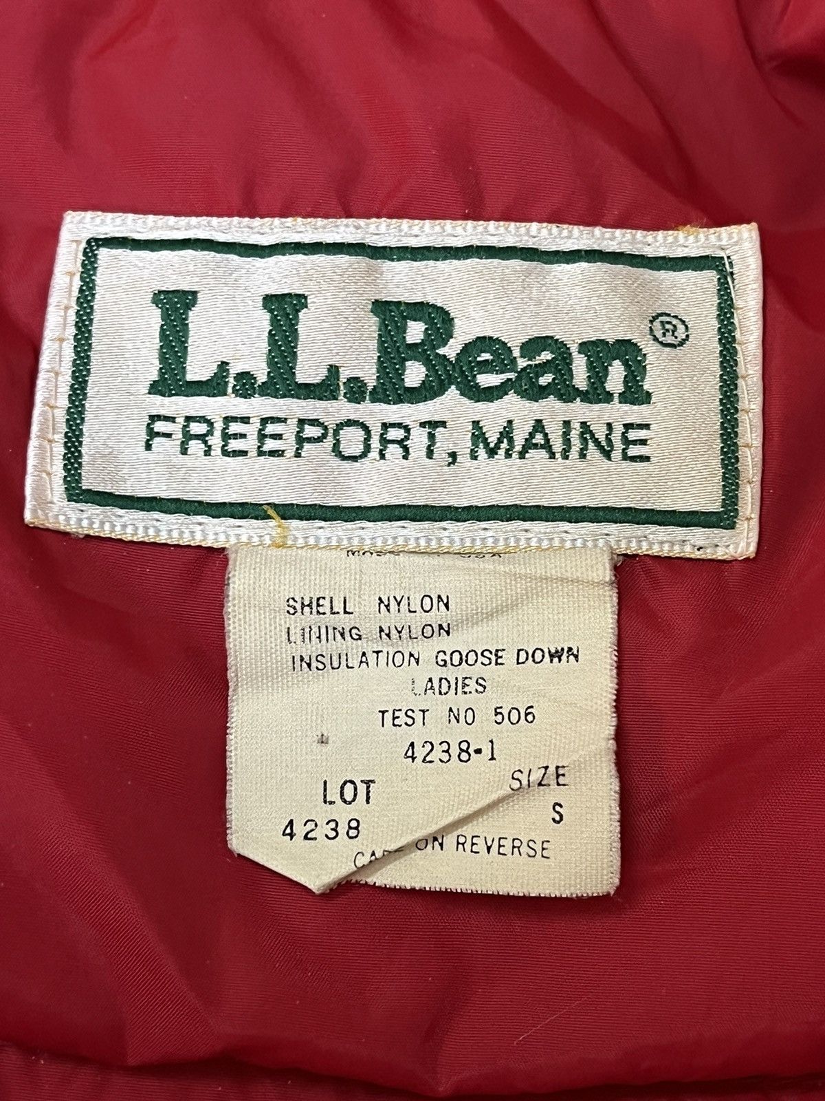 L.L. Bean VINTAGE LL BEAN GOOSE DOWN PUFFER LADIES VEST Size US S / EU 44-46 / 1 - 10 Thumbnail