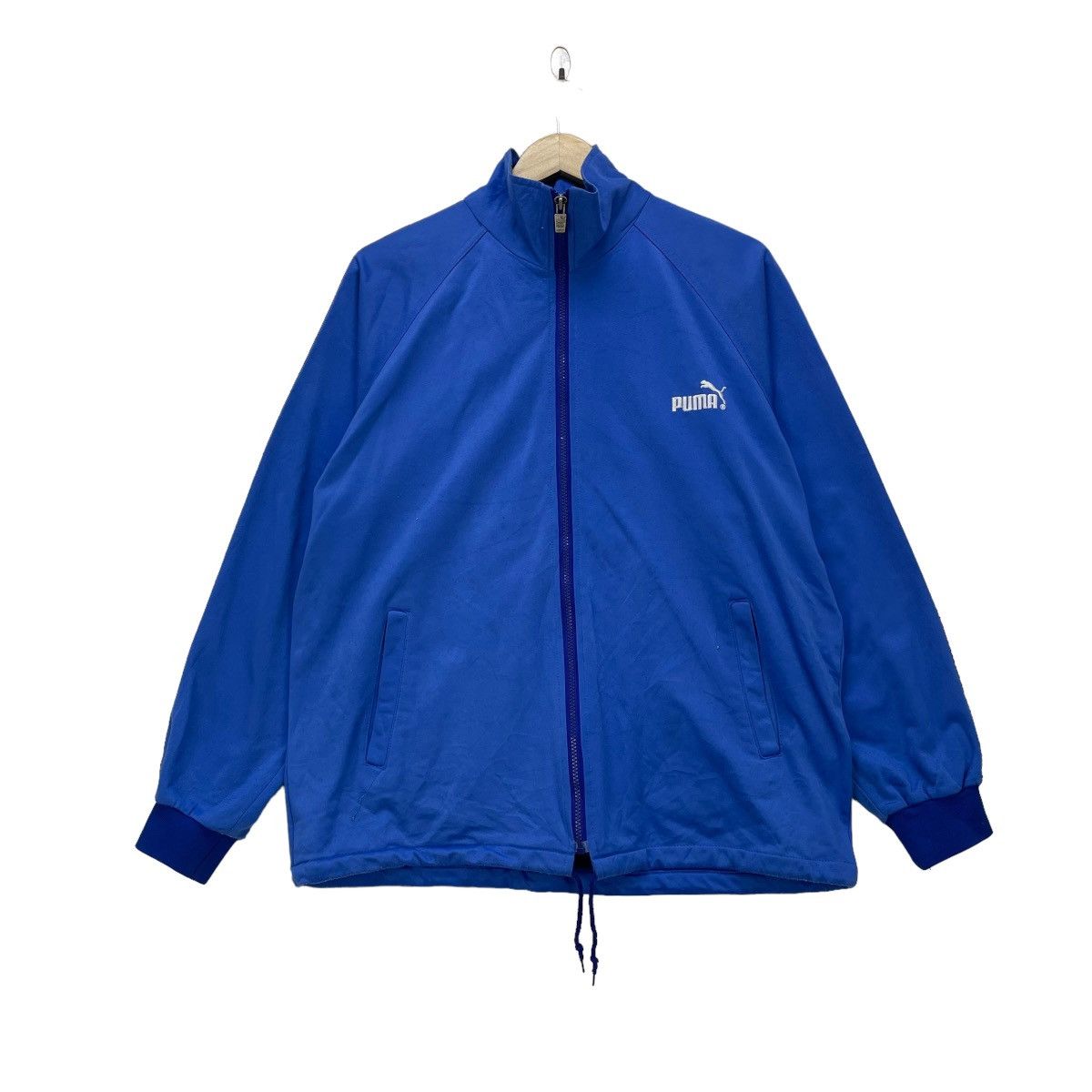 Puma × Vintage Vintage Puma Tracktop Side Tape Logo Jacket Size US M / EU 48-50 / 2 - 2 Thumbnail