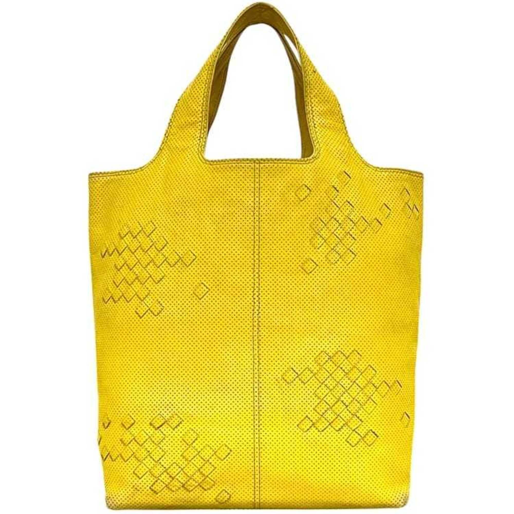 Bottega Veneta Bottega Veneta Tote Bag, Yellow, Intrecciato, 131673, Leather, V1330 7100 BOTTEGA ENETA Size ONE SIZE - 1 Thumbnail