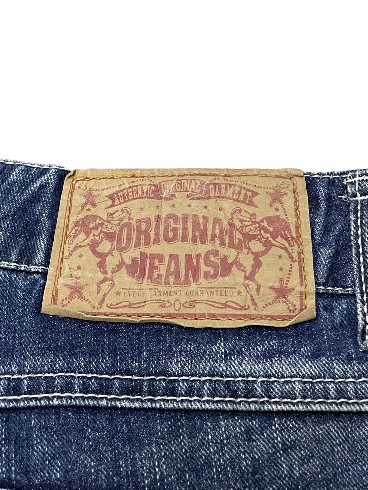 Hysteric Glamour × Japanese Brand × Red Monkey undercover gothic wing skull style baggy loose jeans Size US 34 / EU 50 - 20 Thumbnail