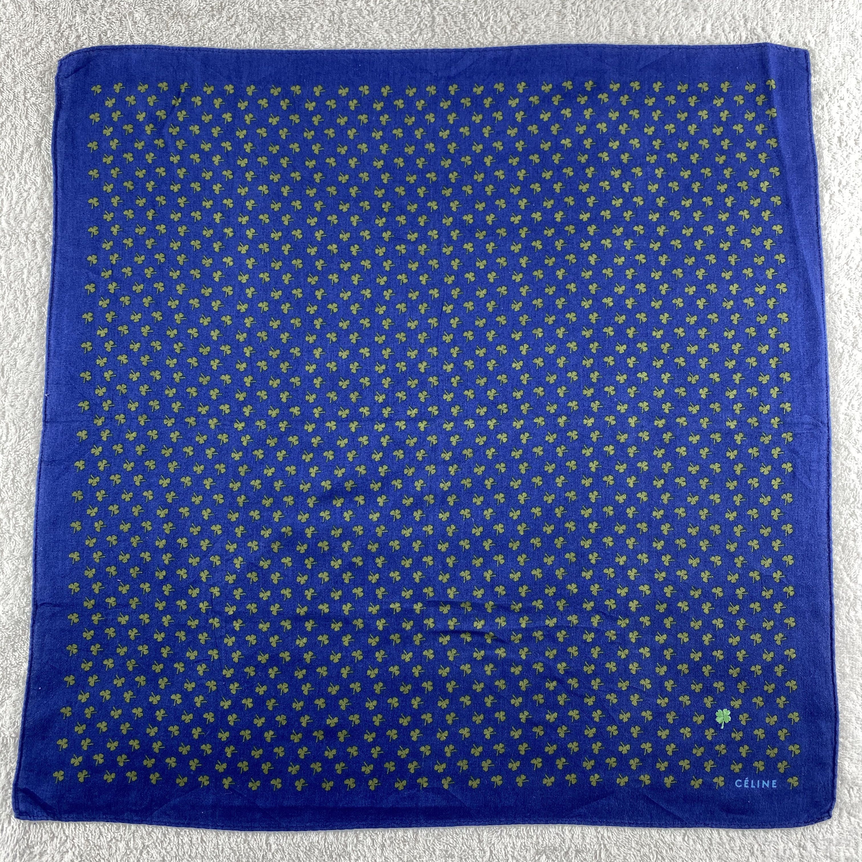 Celine × Vintage Celine Bandana/ Handkerchief / Neckerchief Size ONE SIZE - 3 Thumbnail