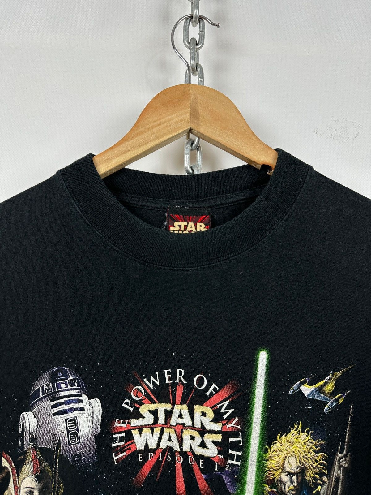Star Wars 1999 Vintage Star Wars Episode 1 Power Of Myth Tour T-Shirt Size US XL / EU 56 / 4 - 7 Thumbnail