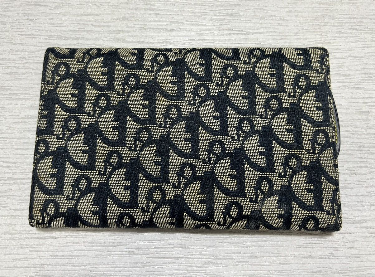 Christian Dior Monsieur Christian Dior - Monogram Trotter Saddle Flap Long Wallet Size ONE SIZE - 5 Thumbnail