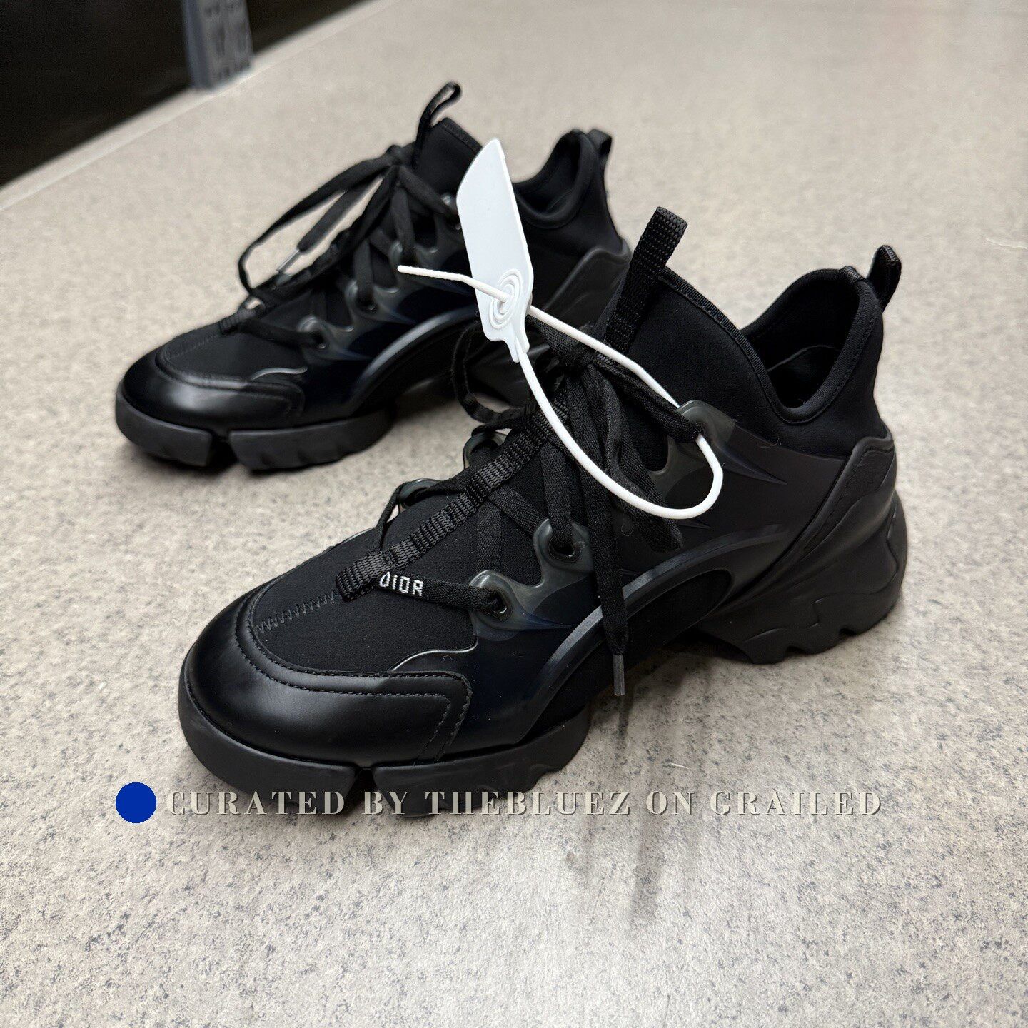 Dior Dior D-Connect Black Dad Shoes Size US 6.5 / IT 36.5 - 1 Thumbnail