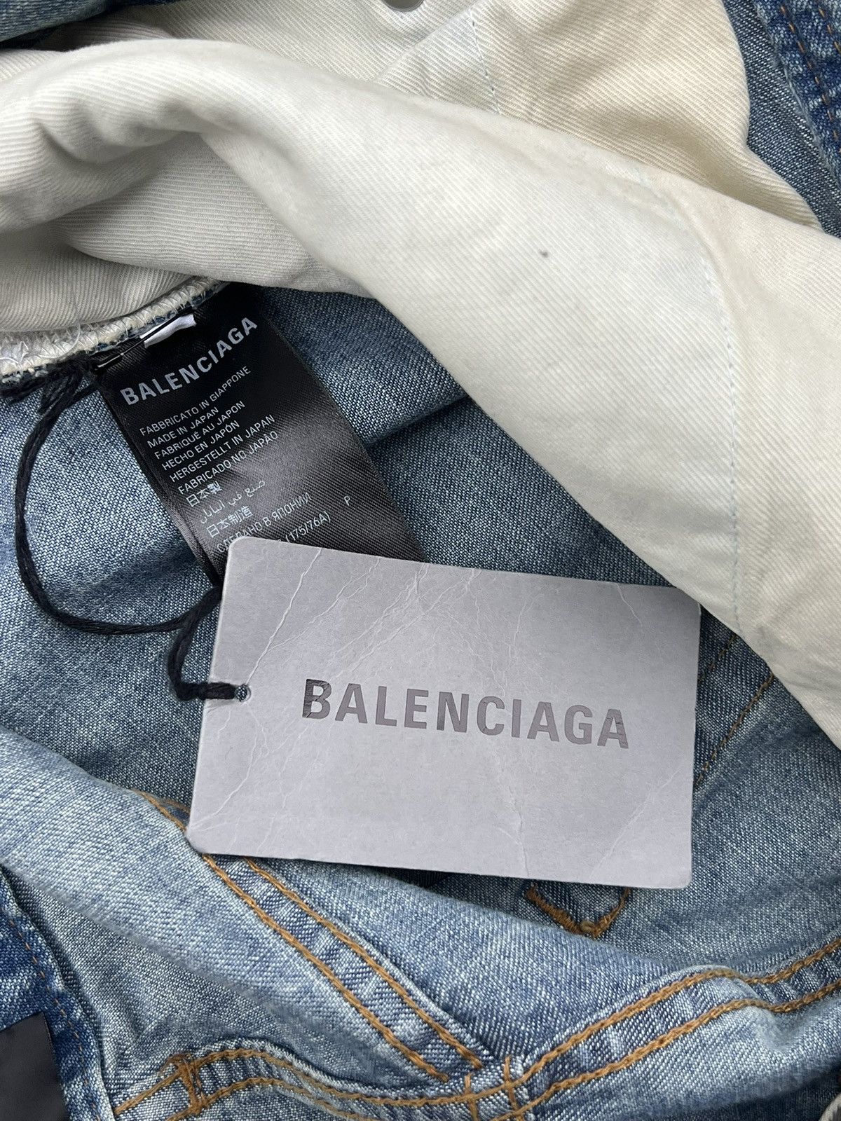 Balenciaga Balenciaga Double Front Jeans Size US 30 / EU 46 - 11 Thumbnail