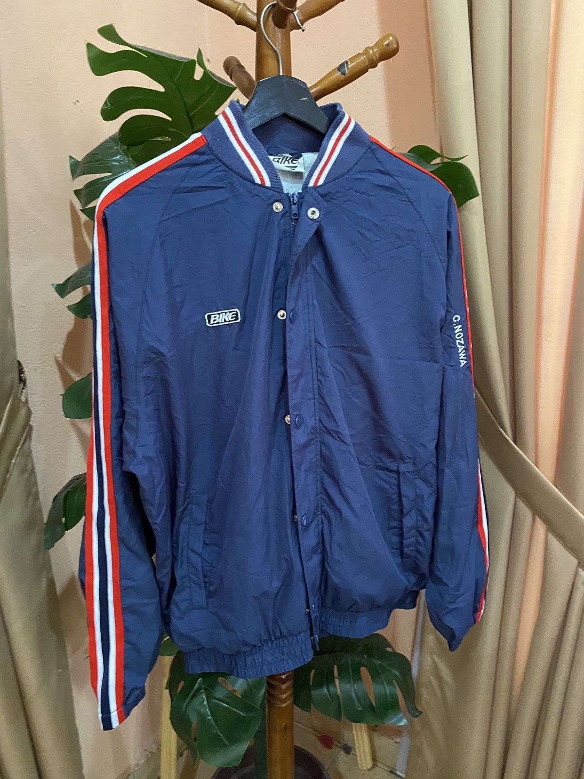 Japanese Brand Vintage BIKE Ibaraki Minami B.B.C. Basketball Jacket Size US M / EU 48-50 / 2 - 3 Thumbnail
