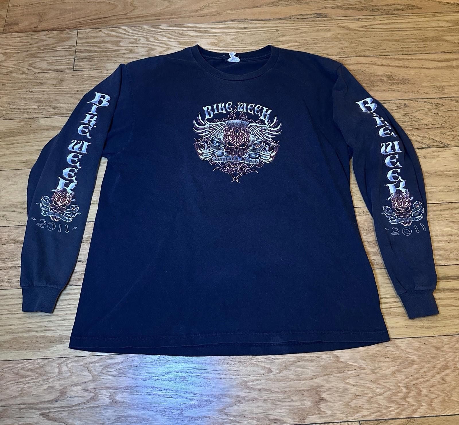 Delta Bike Week Tshirt Men’s L Daytona Beach 2011 Motorcycle Size US L / EU 52-54 / 3 - 2 Thumbnail