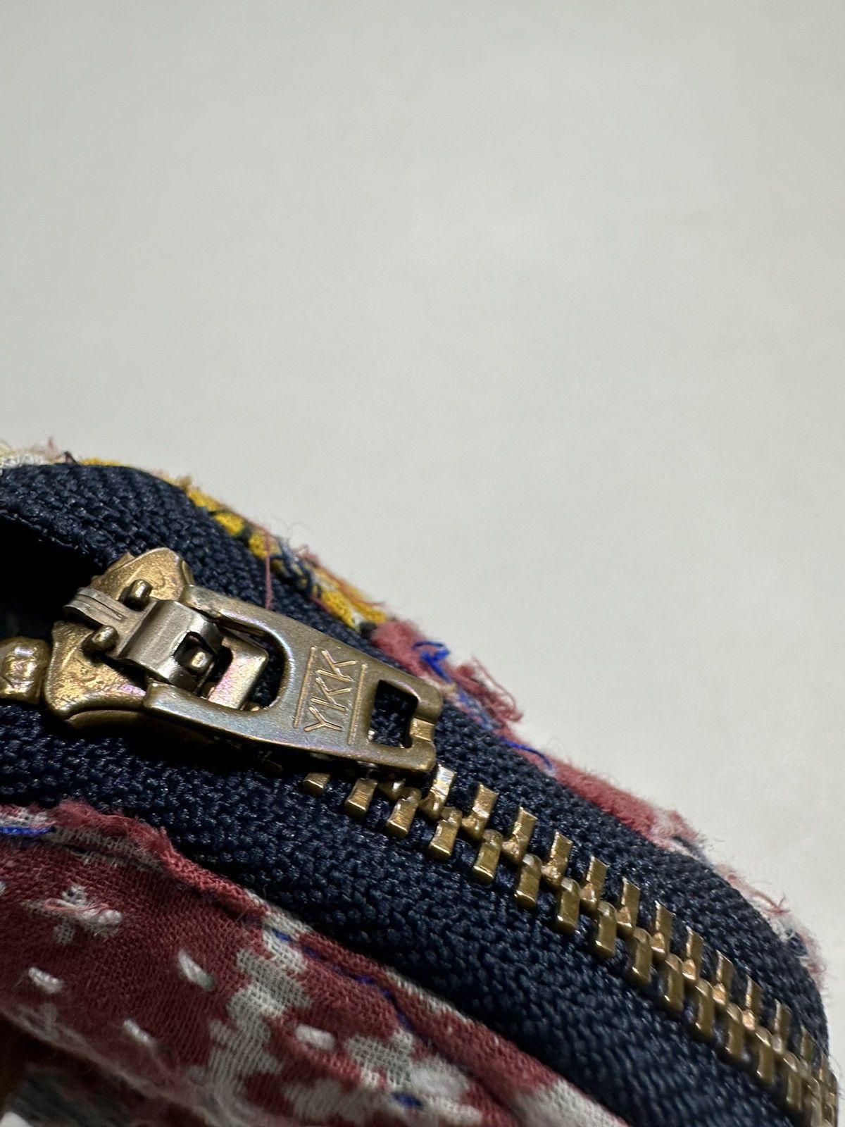 Other Custom Made Distressed Paisley Boro Patchwork Wallet Size ONE SIZE - 6 Thumbnail