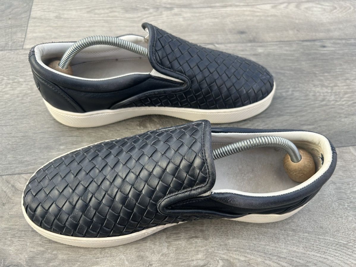 Bottega Veneta Bottega Veneta Dodger Intrecciato leather slip-on sneakers. Size US 7.5 / EU 40-41 - 3 Thumbnail