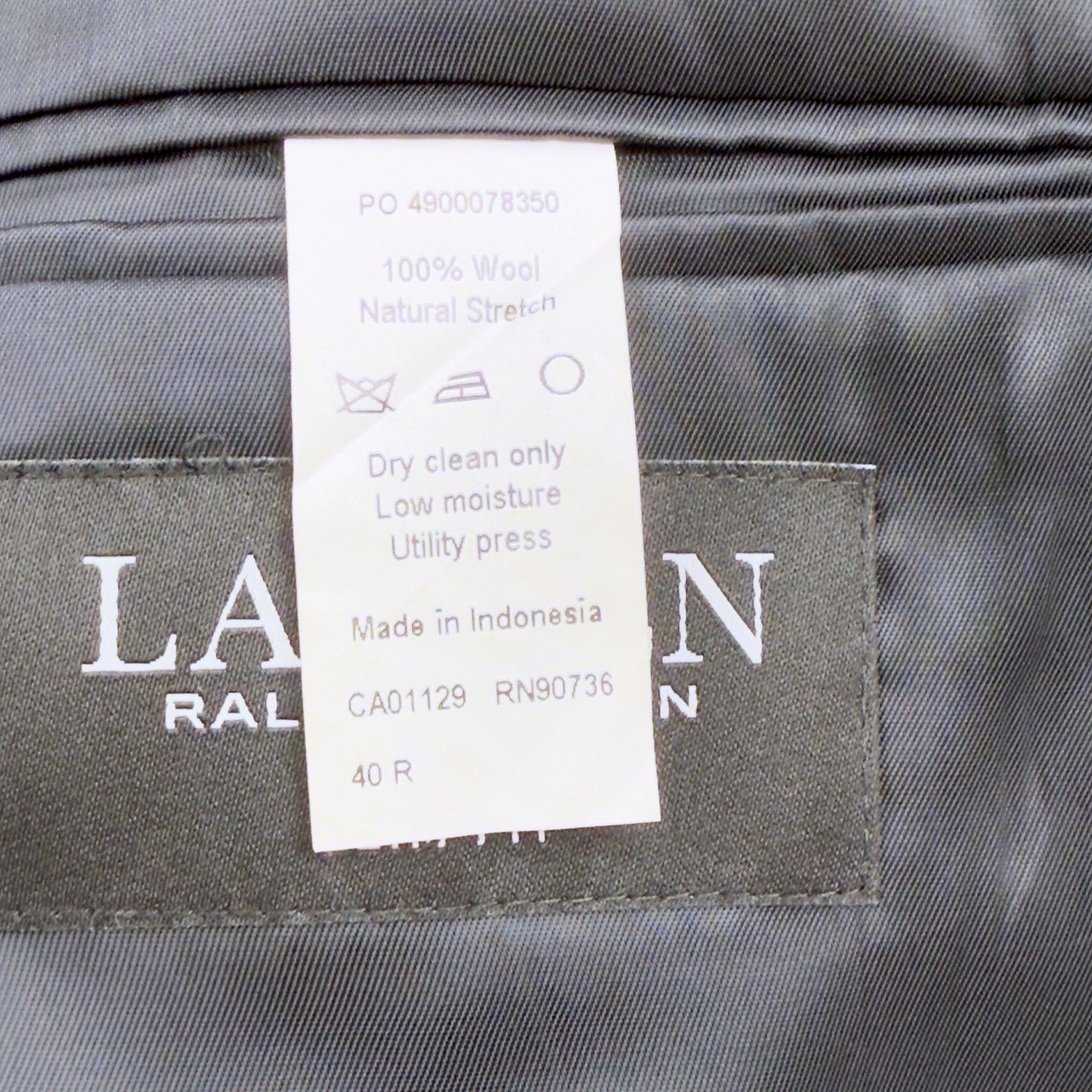 Ralph Lauren Ralph Lauren Slim Fit 2 Button Wool Jacket Blazer Preppy Size 40R - 6 Thumbnail
