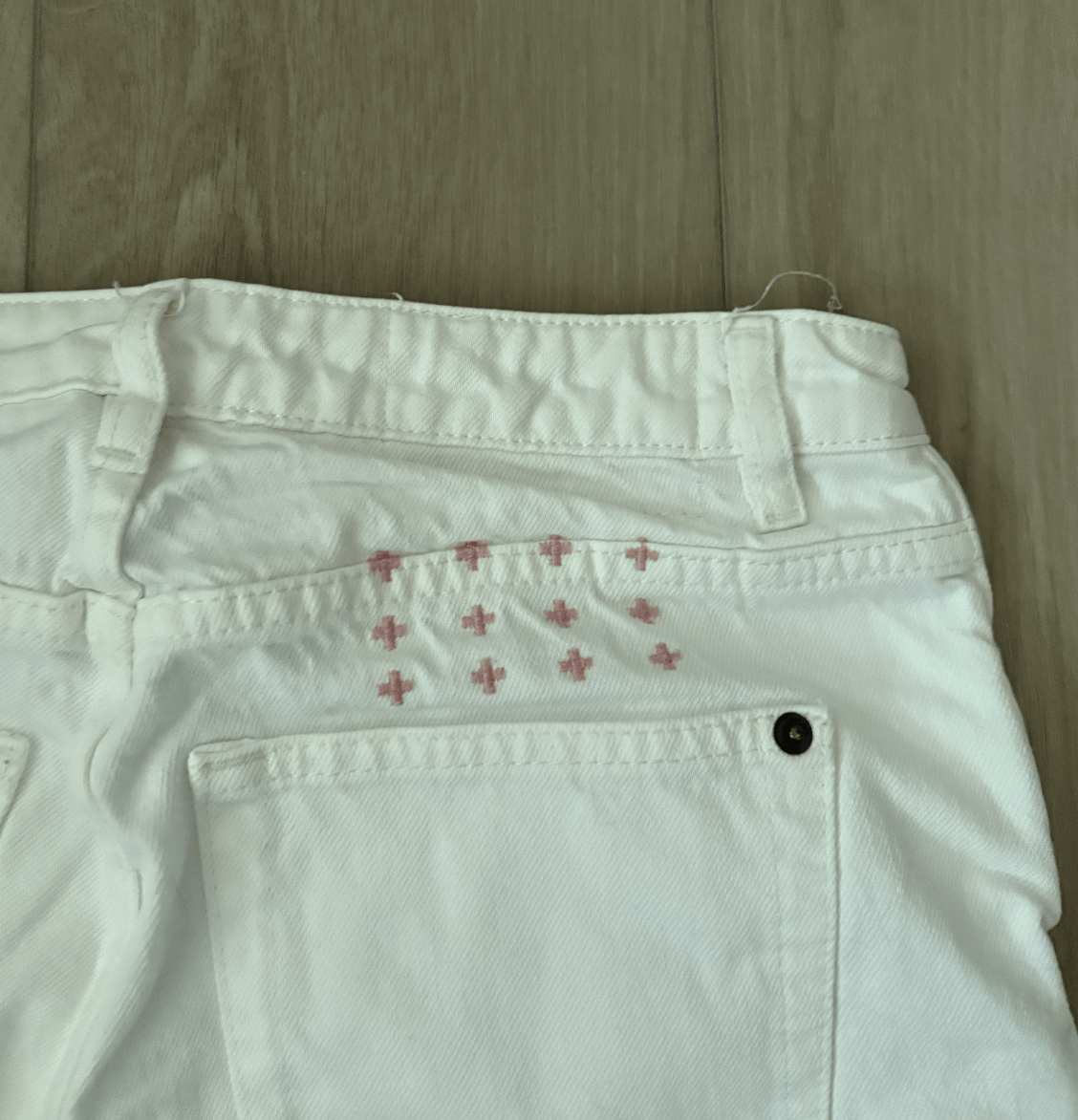 Ksubi KSUBI Women's White Straight Leg Jeans 28" Size 28" / US 6 / IT 42 - 3 Thumbnail