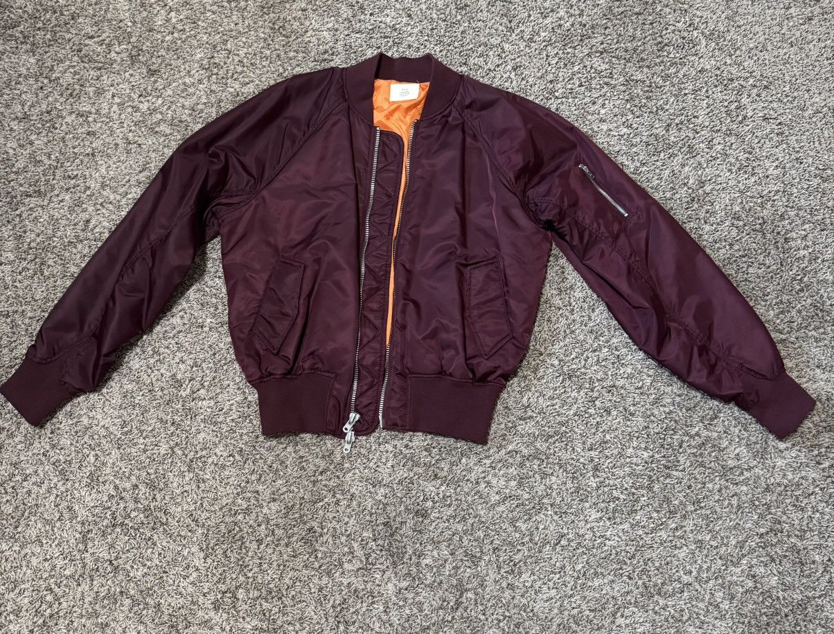 Essentials FOG Essentials Burgundy Bomber Jacket Collection Two Size US M / EU 48-50 / 2 - 1 Thumbnail