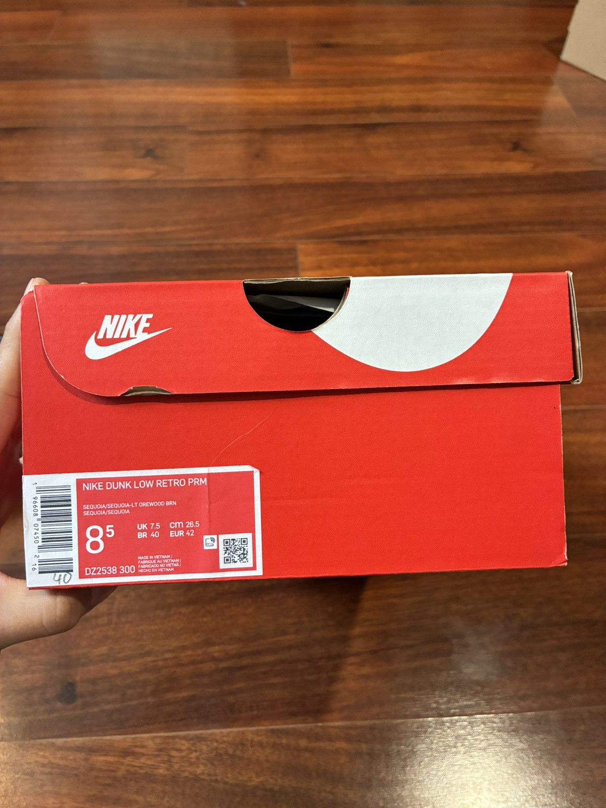 Nike Nike Dunk Low / Sequoia Size US 8.5 / EU 41-42 - 8 Thumbnail