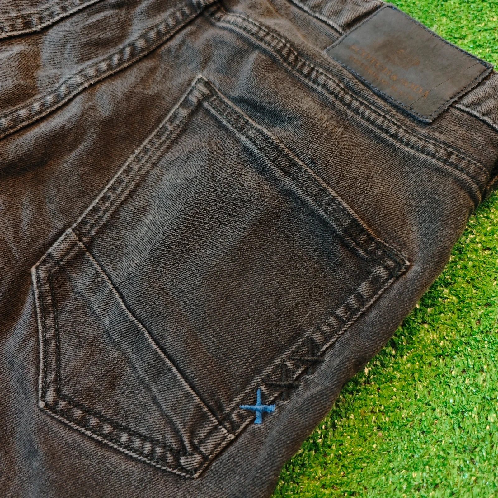 Scotch & Soda Scotch & Soda Jeans Mens 29x32 black slim skinny zip fly Size US 29 - 4 Thumbnail