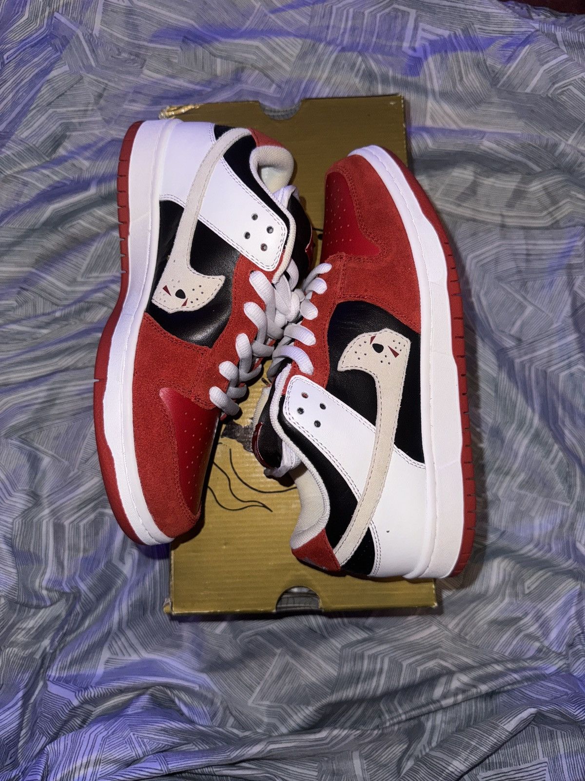 Warren Lotas Warren Lotas Jason Vorhees Dunk Low Size US 6 / EU 39 - 2 Thumbnail