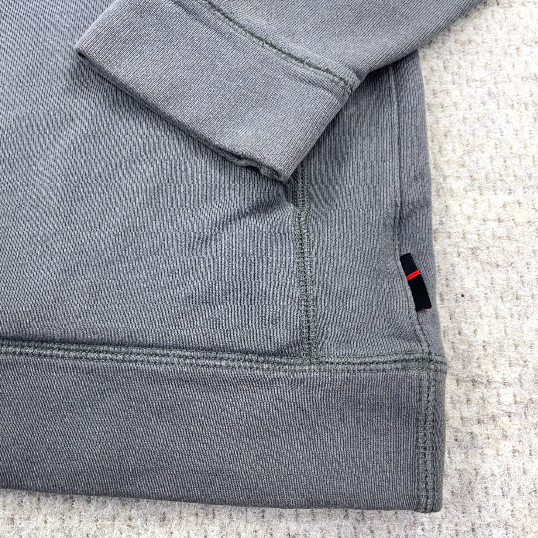 Jordan Brand Jordan Hoodie Men L Gray Black Sweatshirt Jump Man Air Y2K Adult Mock Neck Hooded Graphic Print Pockets Logo Size US L / EU 52-54 / 3 - 5 Thumbnail