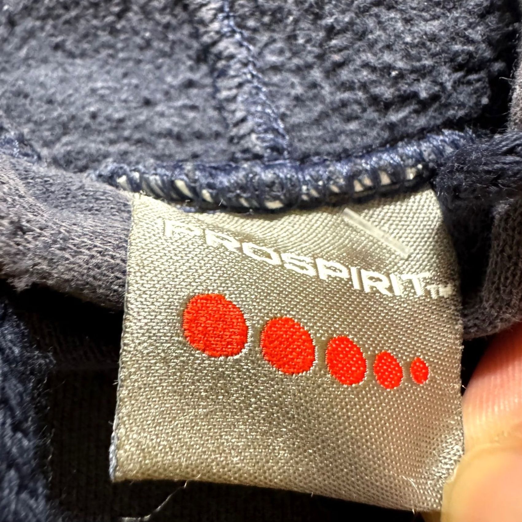 Esprit VINTAGE Pro Spirit Pullover Hoodie Men XL Navy Blue Faded 90s Paper Tag Hooded Size US XL / EU 56 / 4 - 5 Thumbnail