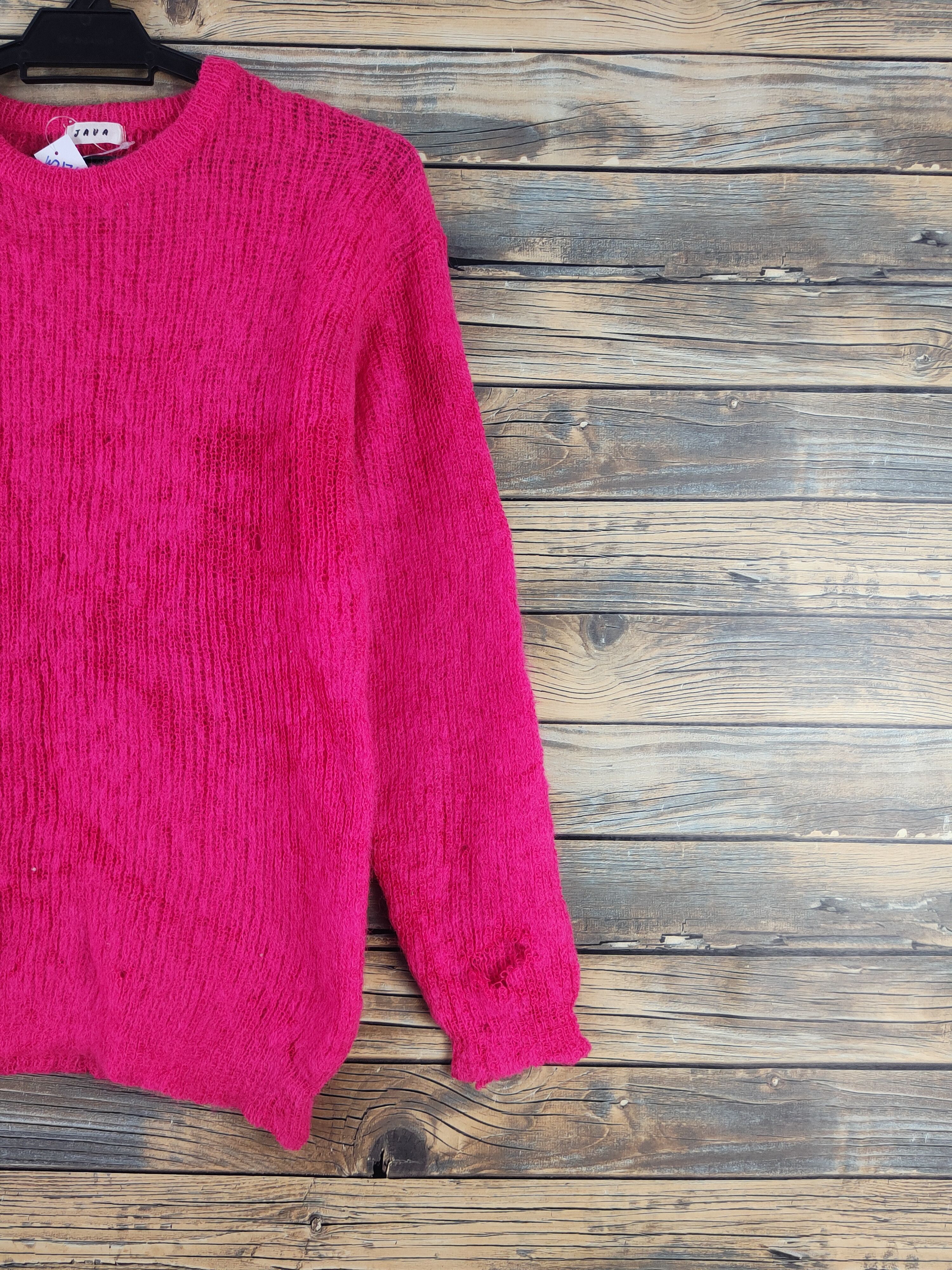 Japanese Brand Java Pink Knitwear Sweatshirts #W2171 Size S / US 4 / IT 40 - 5 Thumbnail