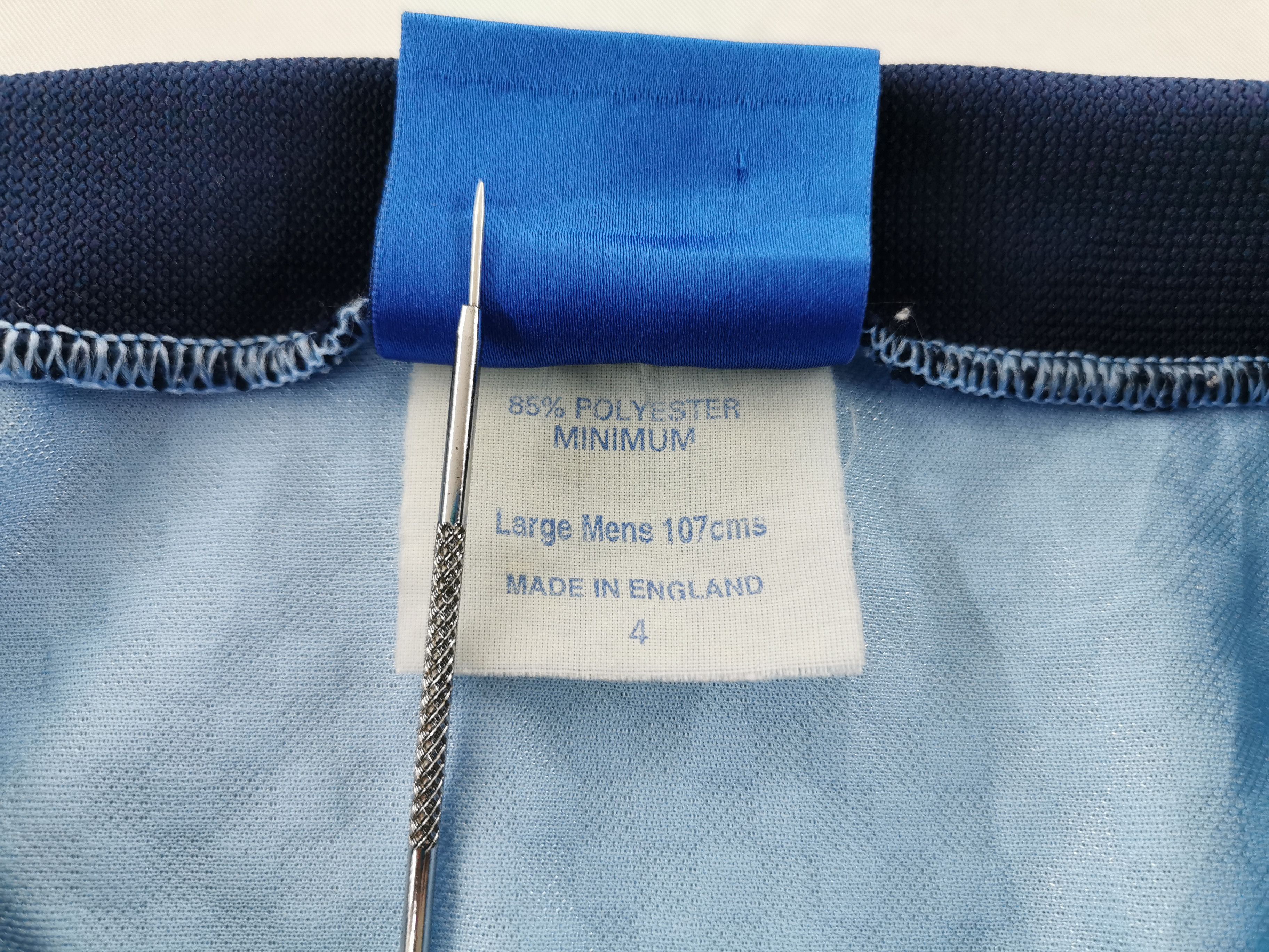 Umbro × Vintage Vintage 90s S.S. Lazio Umbro 95/96 Home Football Jersey Size US L / EU 52-54 / 3 - 7 Thumbnail