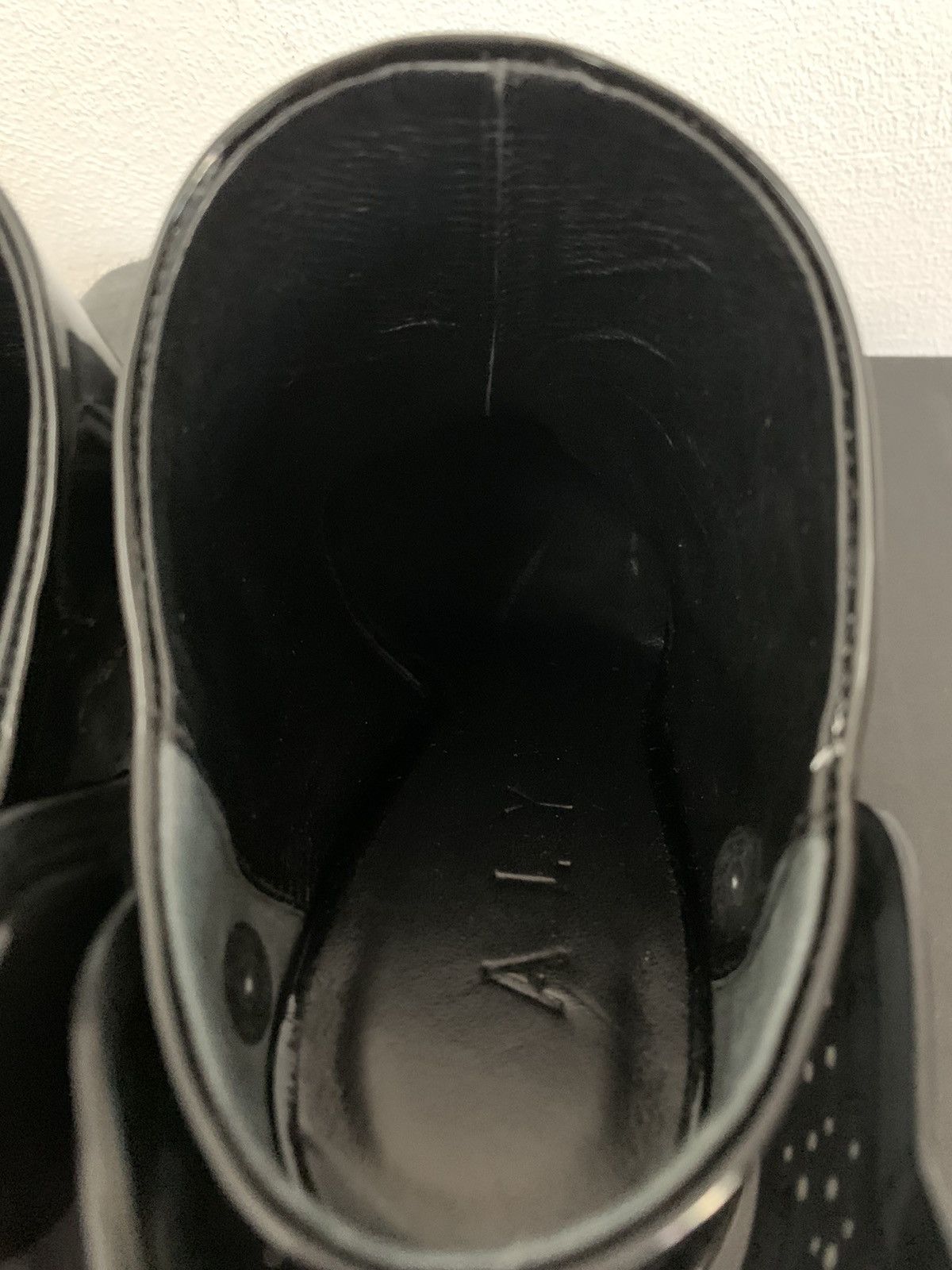 1017 ALYX 9SM Alyx Black Vernice Aw Moto Heel Size US 7 / IT 37 - 17 Thumbnail