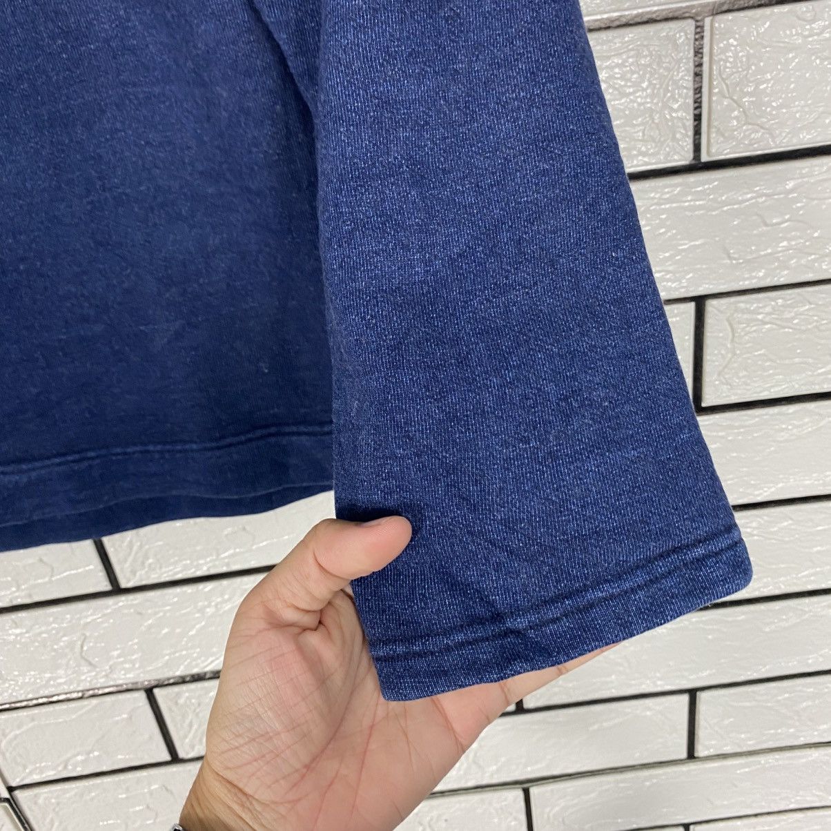 Issey Miyake Vintage Indigo Sweatshirt Hai Sporting Gear Issey Miyake Size US M / EU 48-50 / 2 - 12 Thumbnail