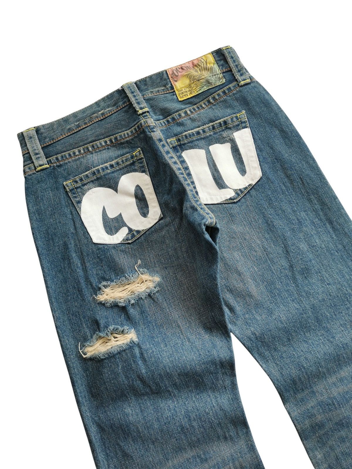 Vintage Vintage COCOLULU Distressed Denim Jeans Japan Size 32x30 Size US 32 / EU 48 - 6 Thumbnail