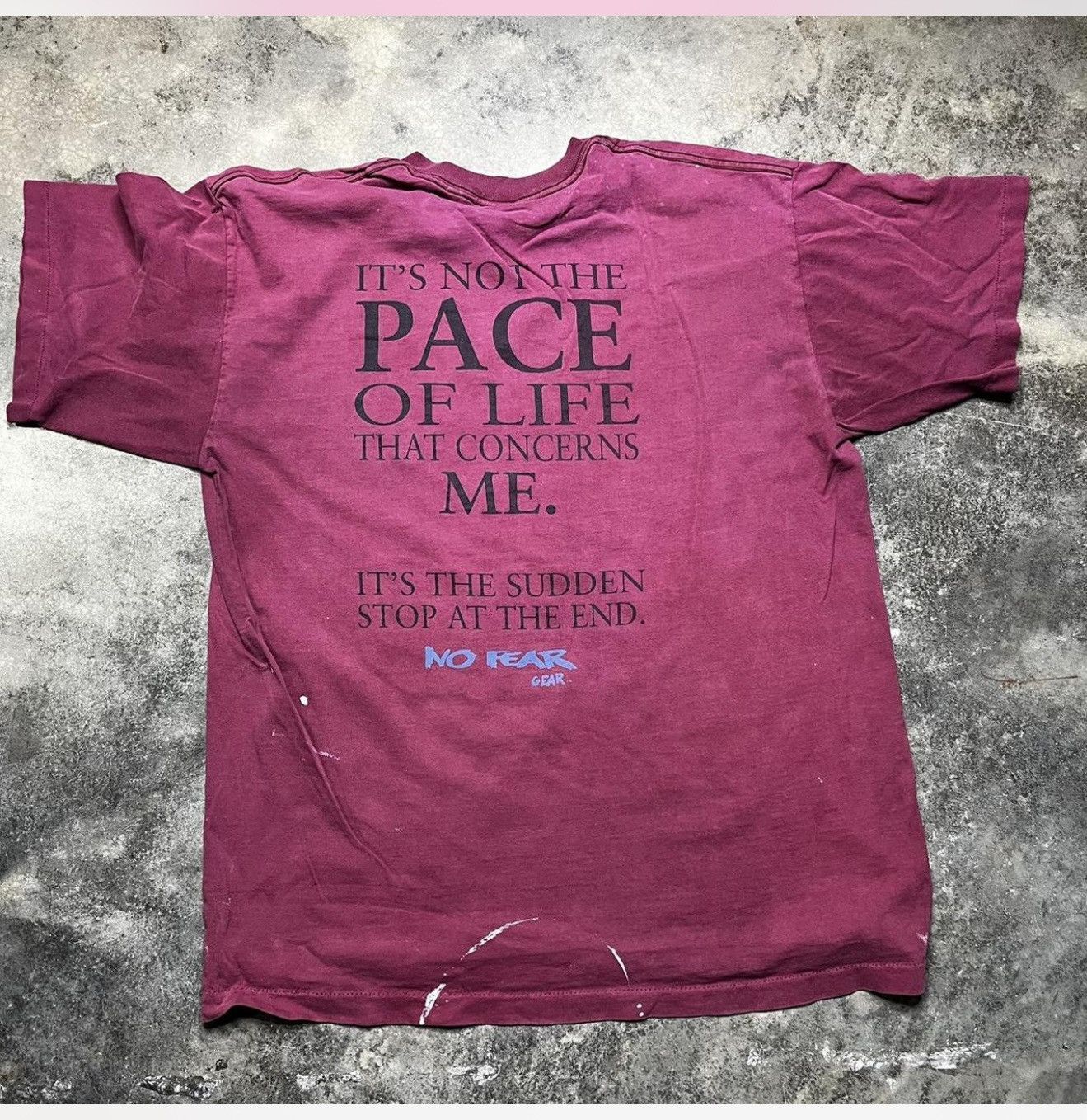 No Fear vintage no fear faded painter baggy single stitch tshirt Size US XL / EU 56 / 4 - 5 Thumbnail