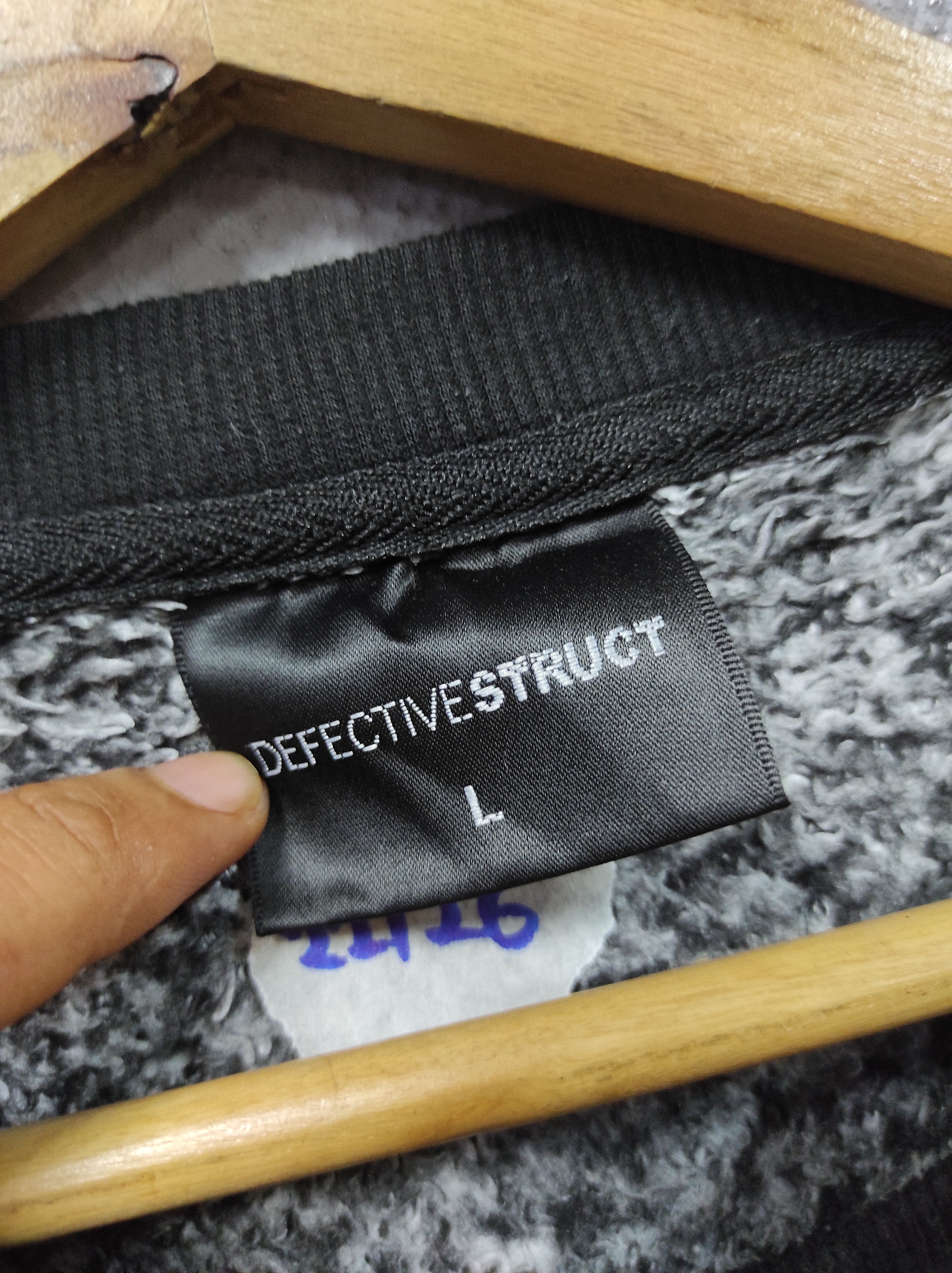 Japanese Brand defective struct fleece sherpa sweatshirt Size L / US 10 / IT 46 - 5 Thumbnail