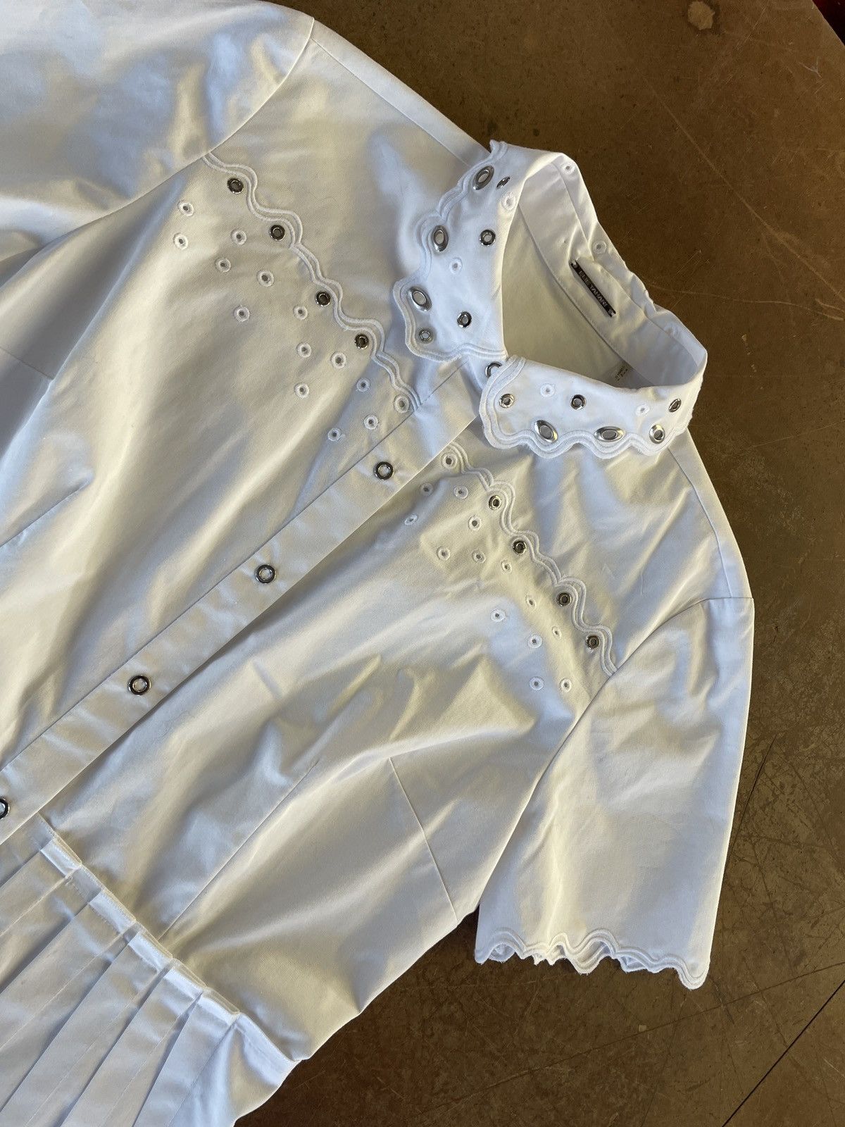 Elie Tahari Elie Tahari shirt dress with rivet and embroidered details Size S / US 4 / IT 40 - 9 Thumbnail