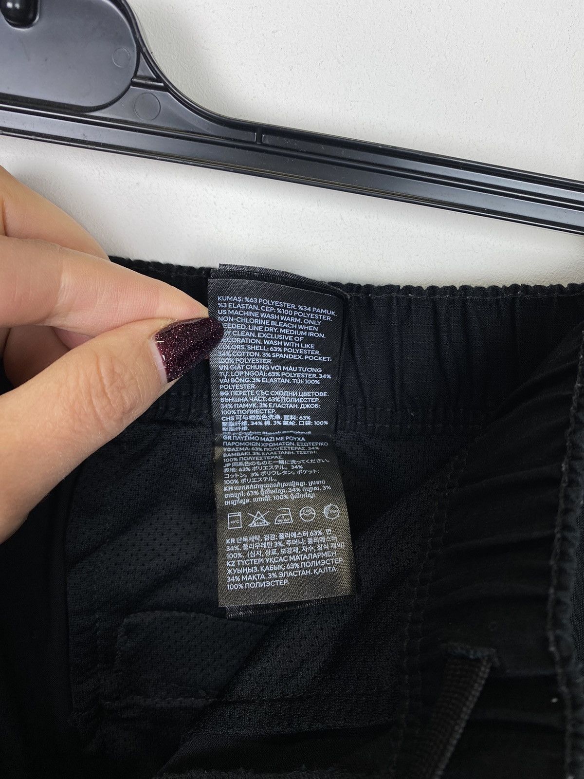 H&M H&M Avant Garde Cargo Nylon Pants Y2K Military Streetwear Size US 30 / EU 46 - 8 Thumbnail