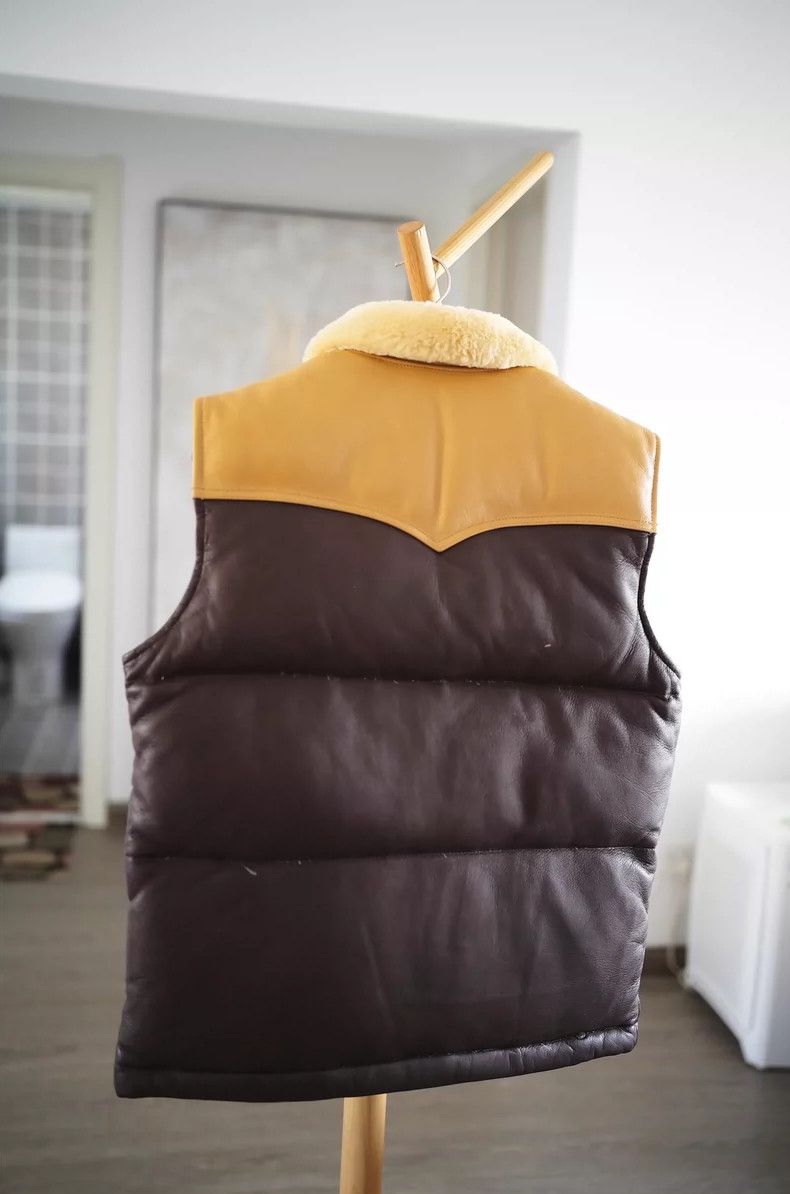 The Real McCoy's The Real McCoys Sise40 S Leather Vest, Shoulder Width 44-45 Size US M / EU 48-50 / 2 - 3 Thumbnail