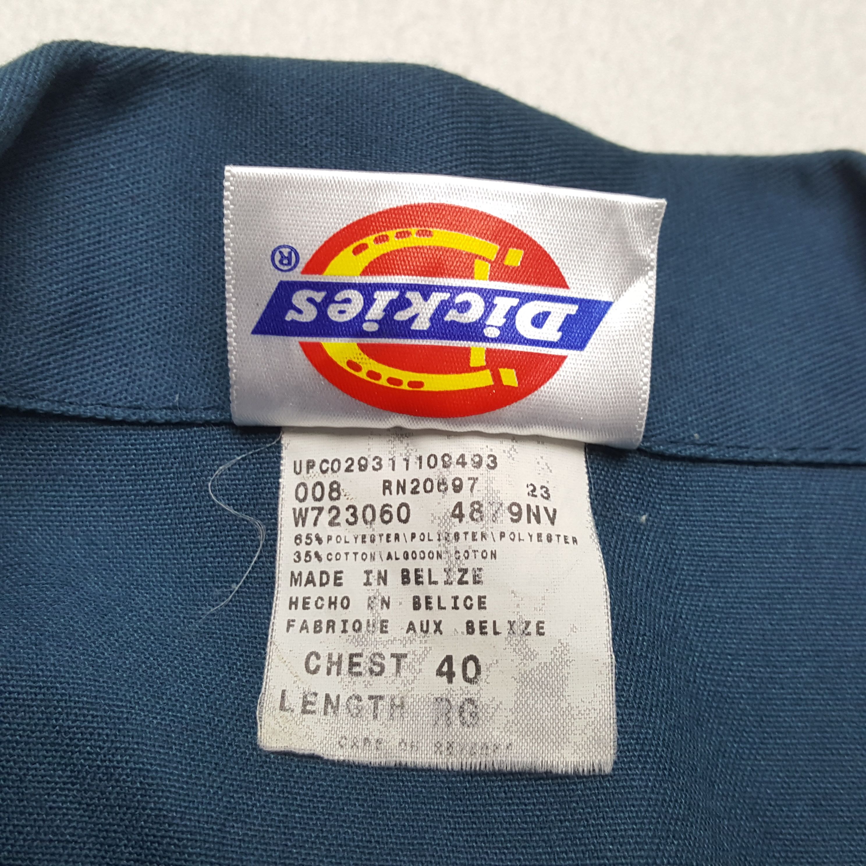 Dickies × Vintage Vintage DICKIES Streewear Skateboard Skull Coverall Jacket Size US L / EU 52-54 / 3 - 14 Thumbnail