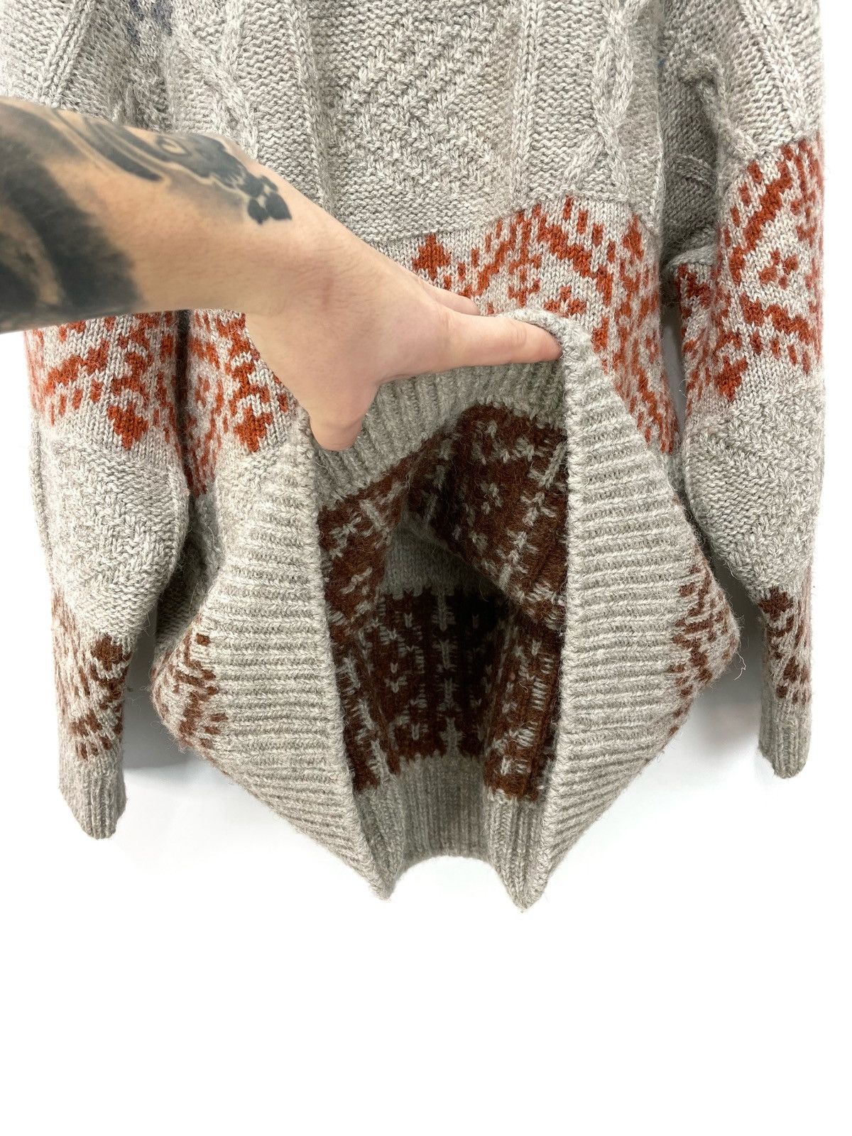 Mulberry Mulberry Women’s 100% Wool Oversized Sweater-Dress – Size L Size L / US 10 / IT 46 - 11 Thumbnail