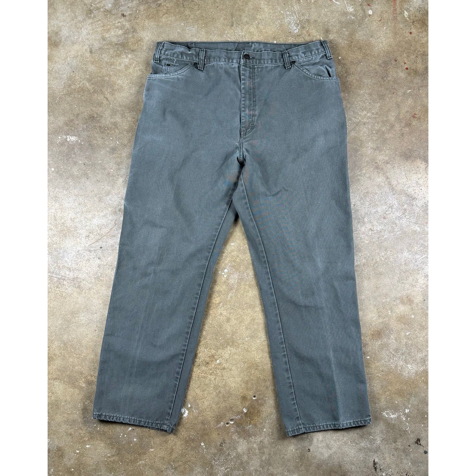Dickies Dickies Carpenter Pants Men’s 39x31 Green Relaxed Workwear Size US 39 - 1 Thumbnail