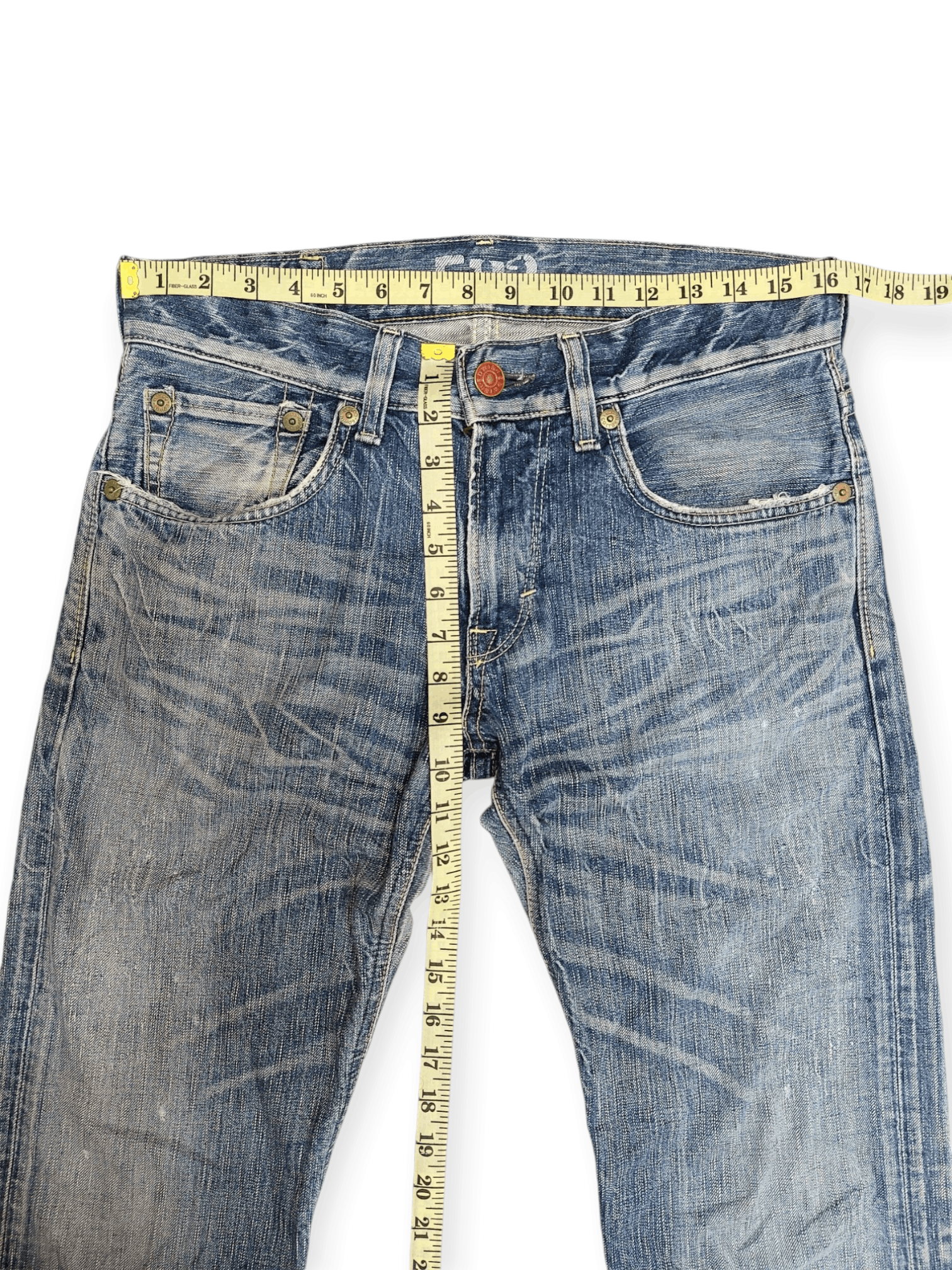 Edwin Flare Edwin 503 Blue Trip Denim Size US 32 / EU 48 - 19 Thumbnail